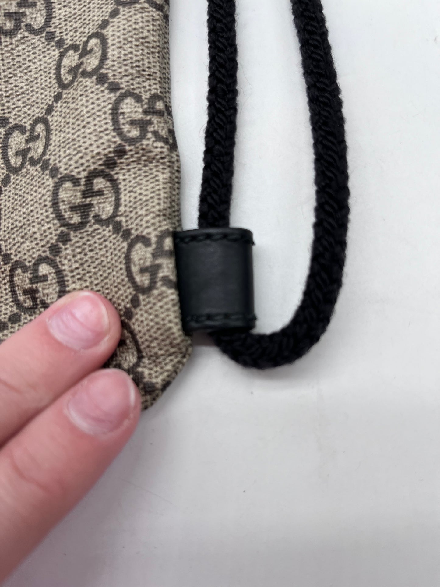 Backpack Luxury Designer By Gucci, Size: Medium