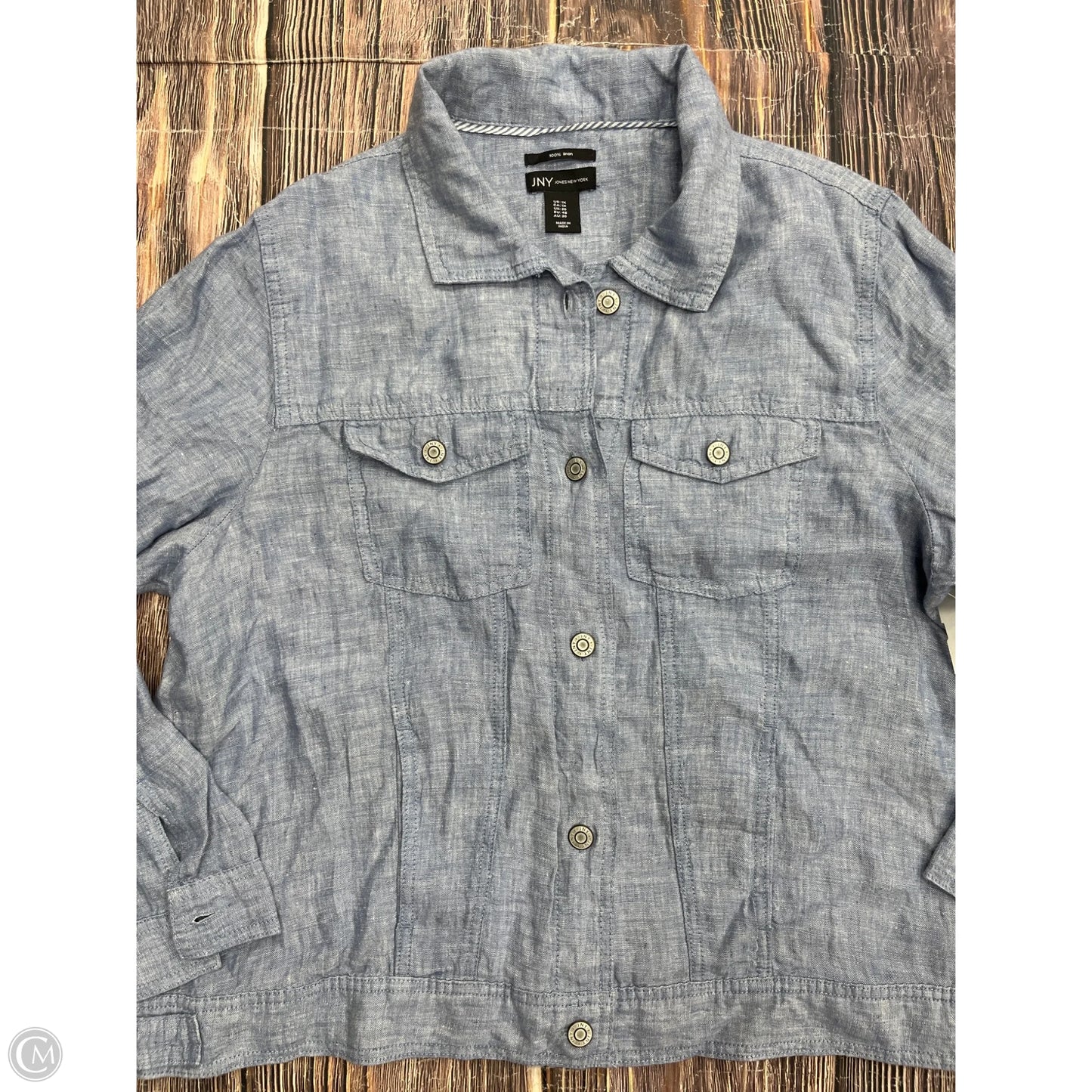 Jacket Other By Jones New York In Blue, Size: 1x