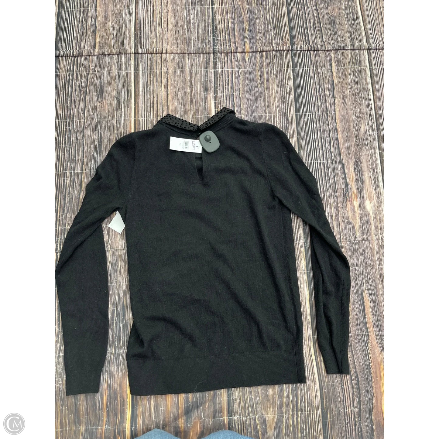 Sweater By Loft In Black, Size: Xs