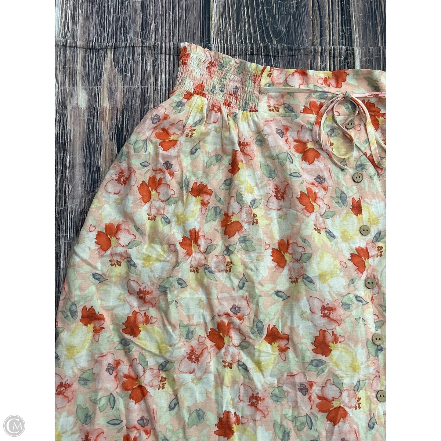 Skirt Maxi By Ab Studio In Floral Print, Size: 3x