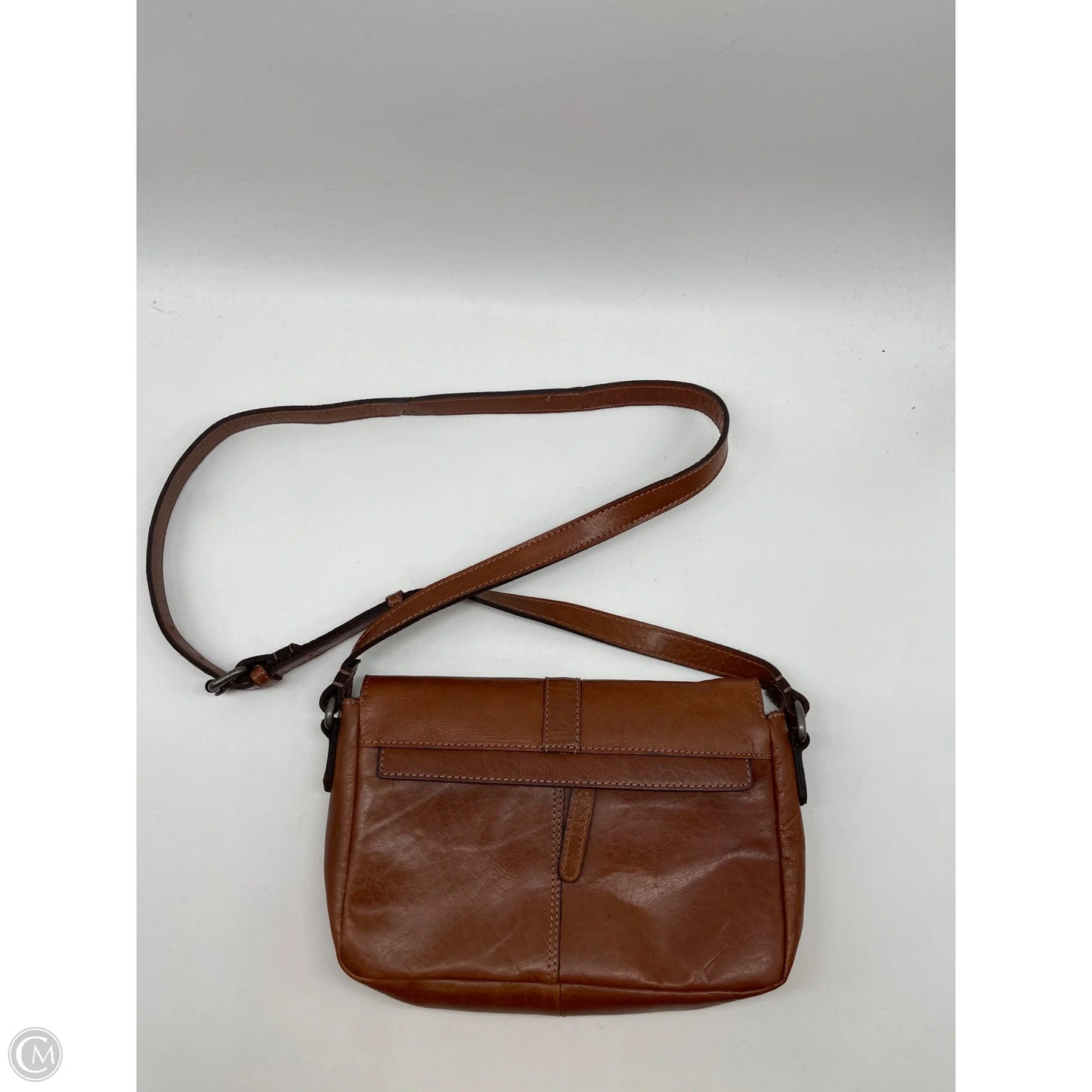 Handbag Leather By Clothes Mentor, Size: Medium