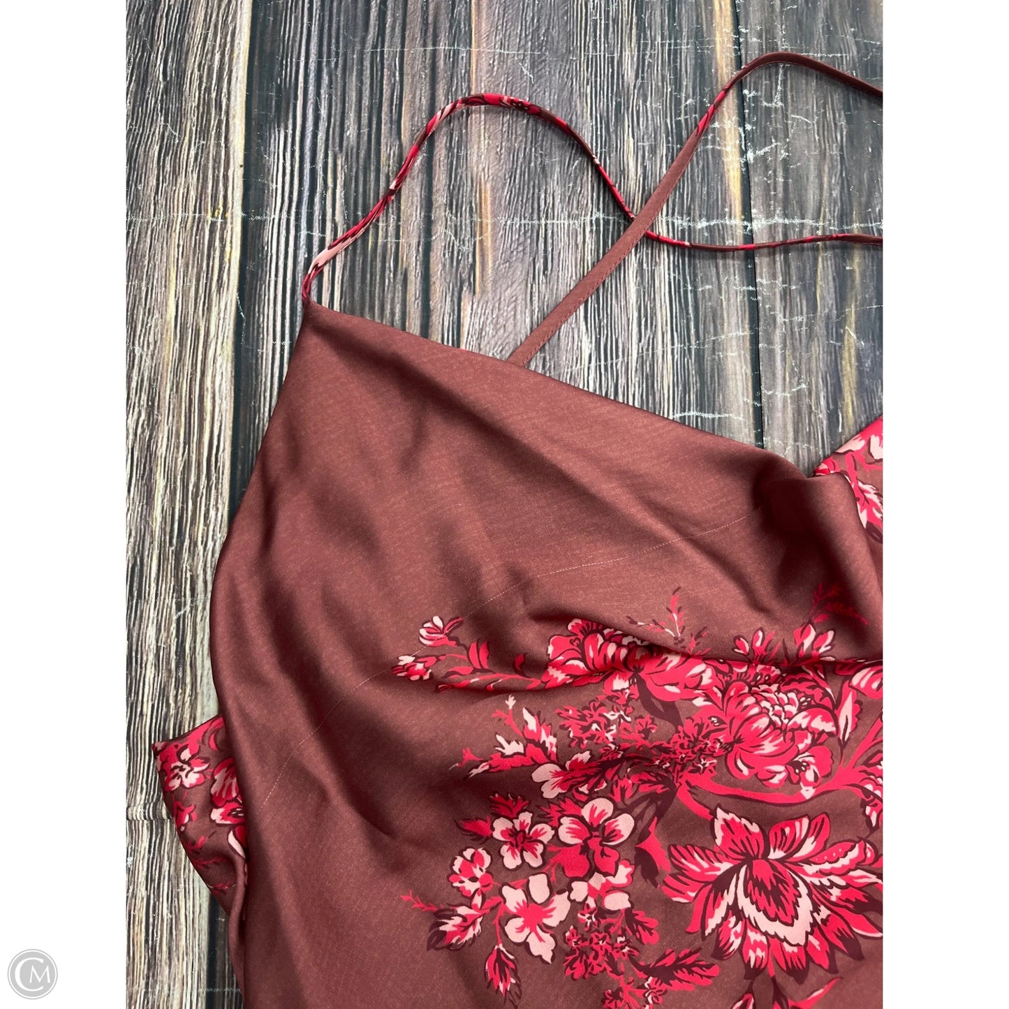 Dress Casual Maxi By Free People In Maroon, Size: S