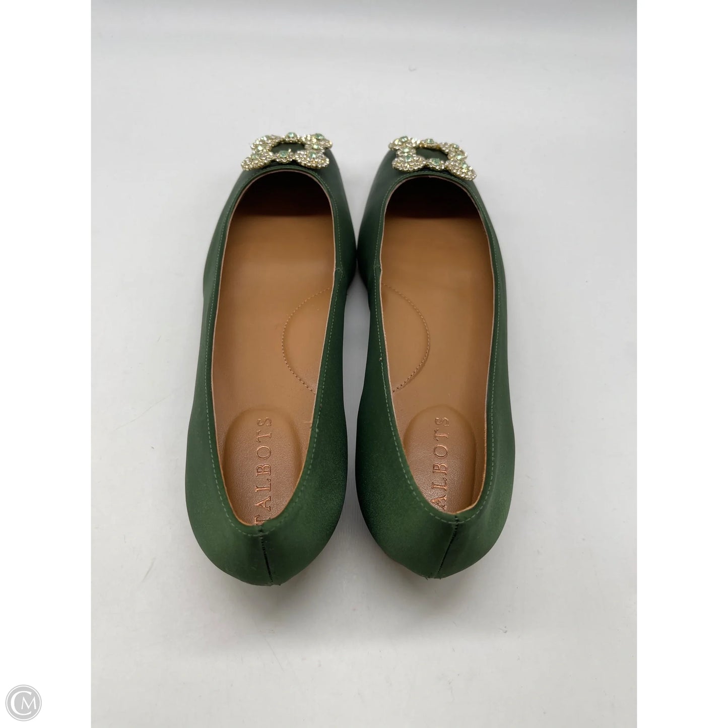 Shoes Flats By Talbots In Green, Size: 8.5