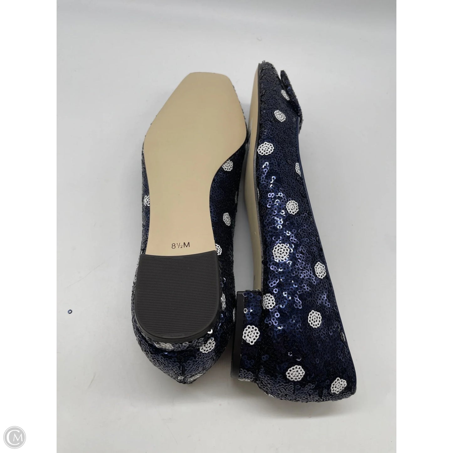 Shoes Flats By Talbots In Navy, Size: 8.5