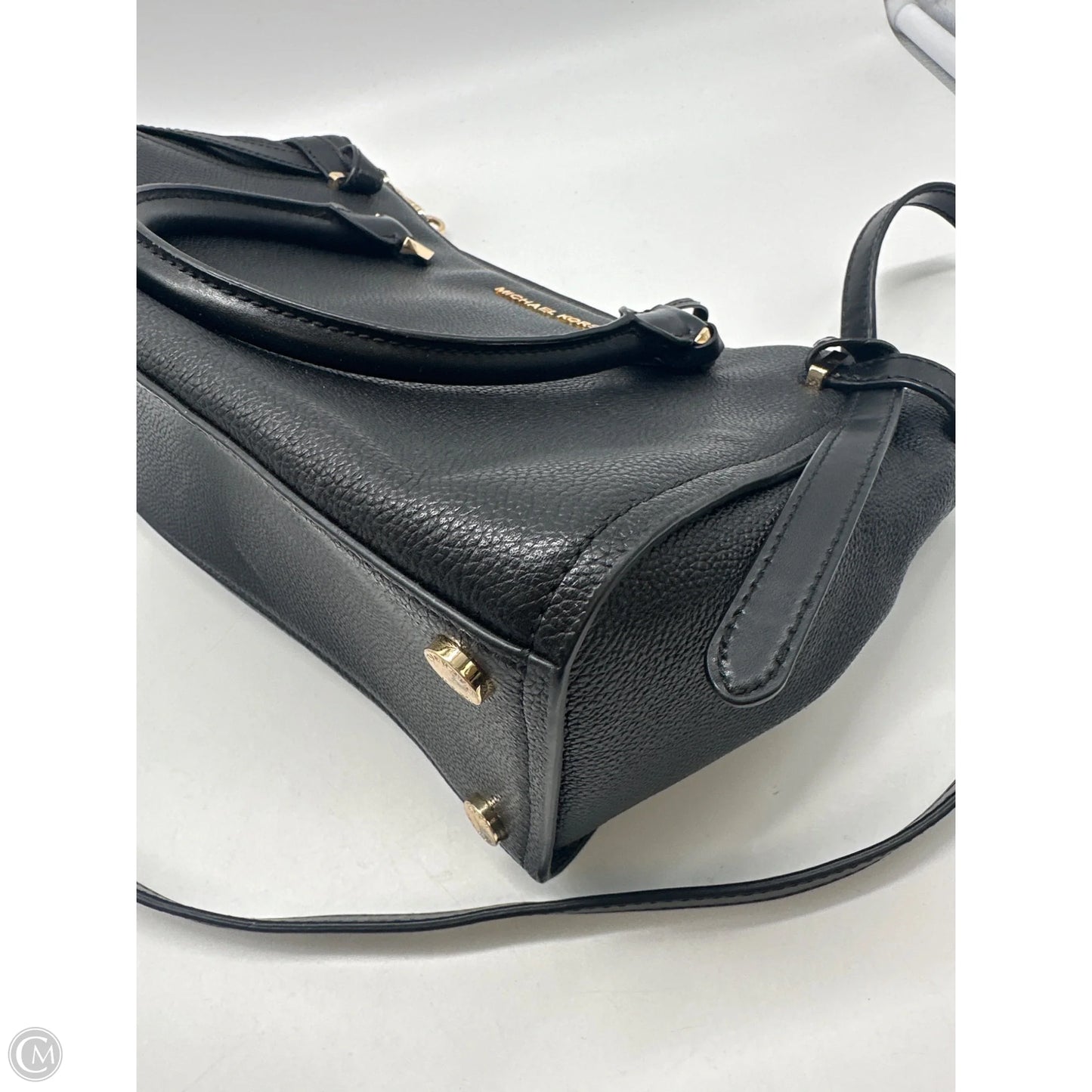 Handbag Leather By Michael By Michael Kors, Size: Medium