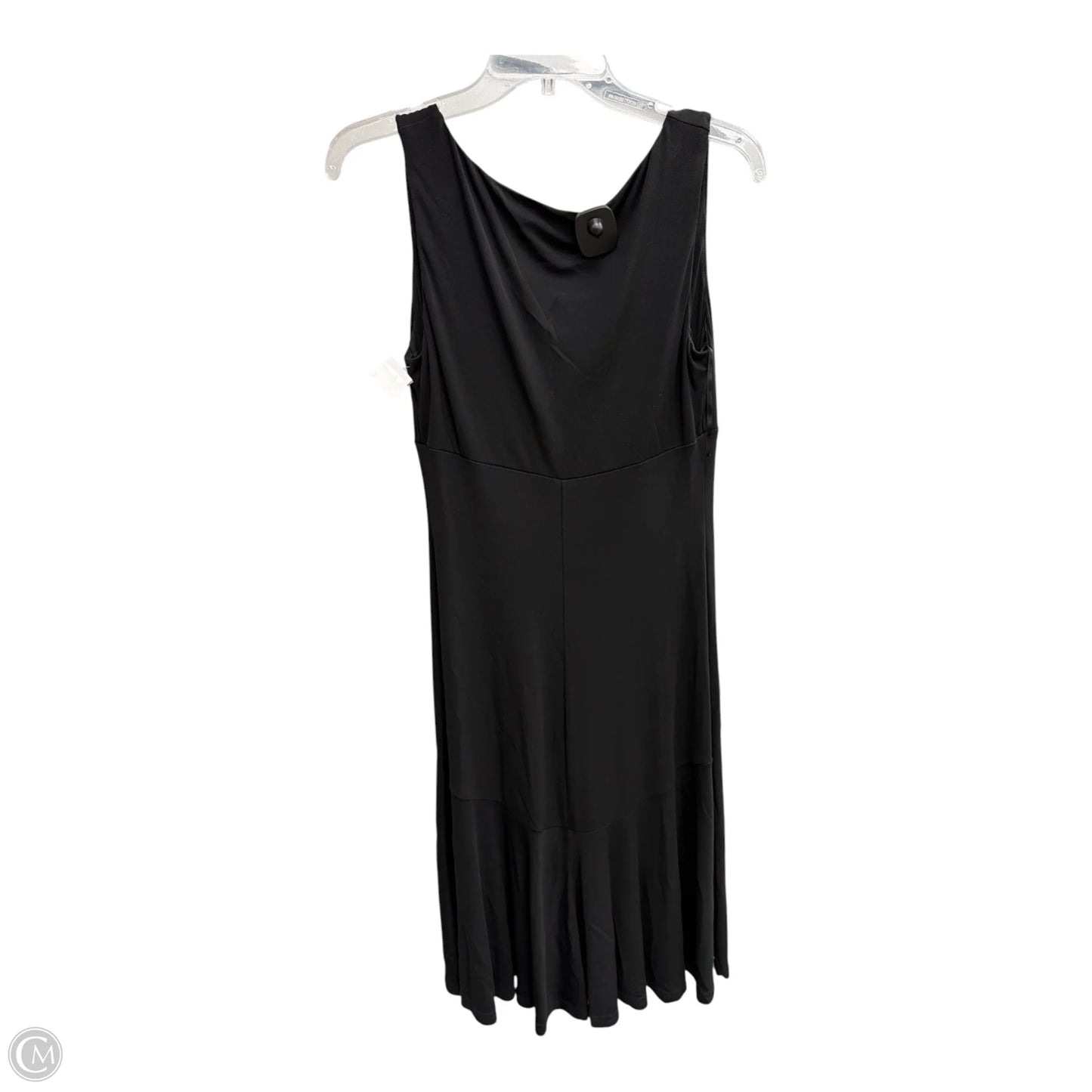 Dress Casual Midi By Michael By Michael Kors In Black, Size: 12