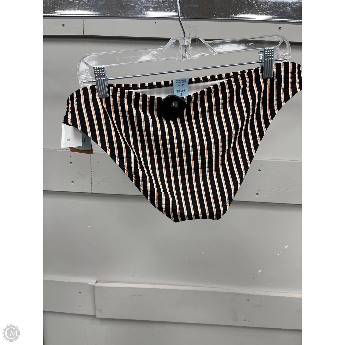 Swimsuit Bottom By Shade & Shore In Black, Size: L