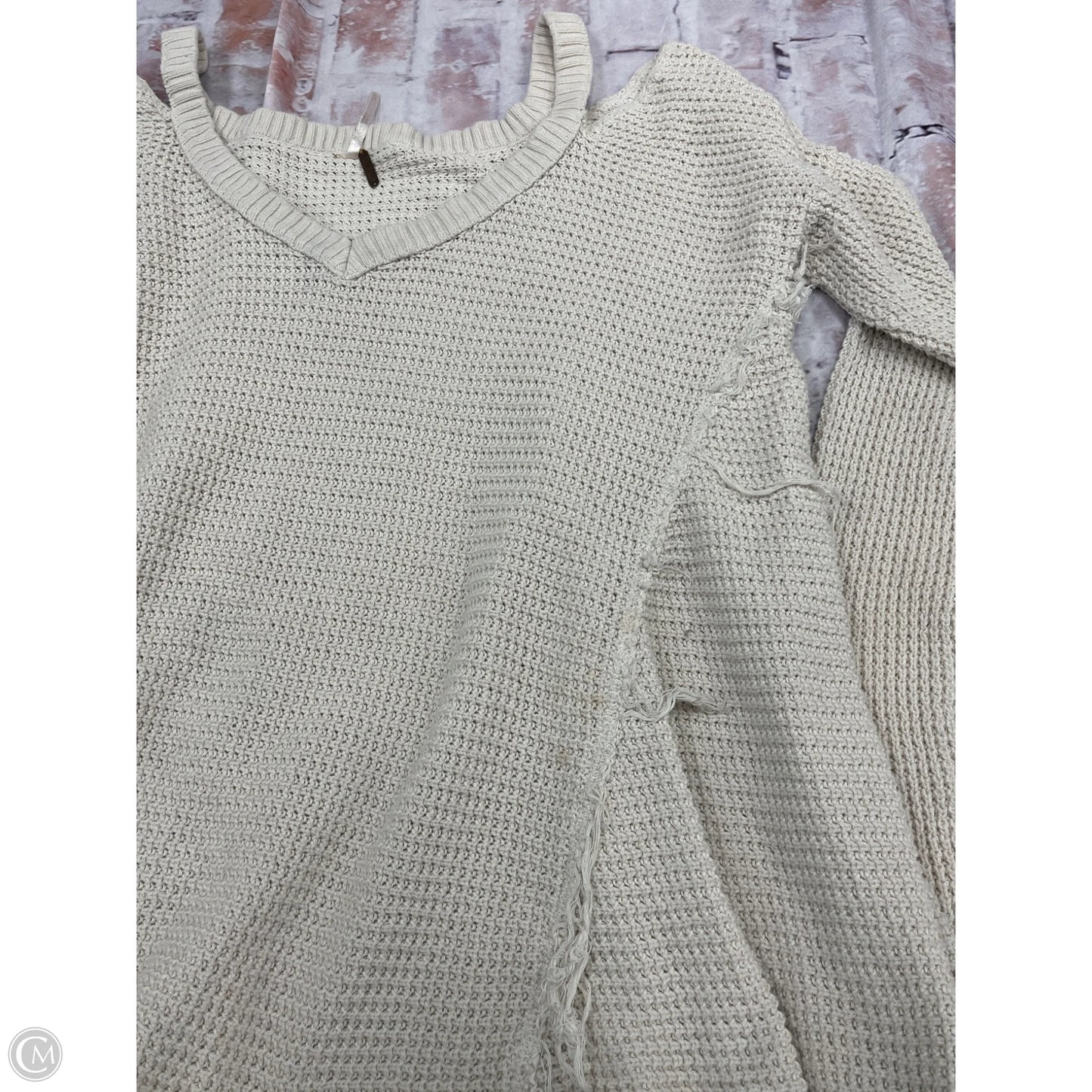 Sweater By Free People In Tan, Size: M