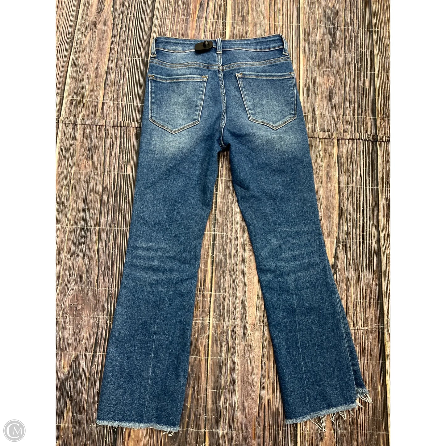 Jeans Straight By Vervet In Blue Denim, Size: 0