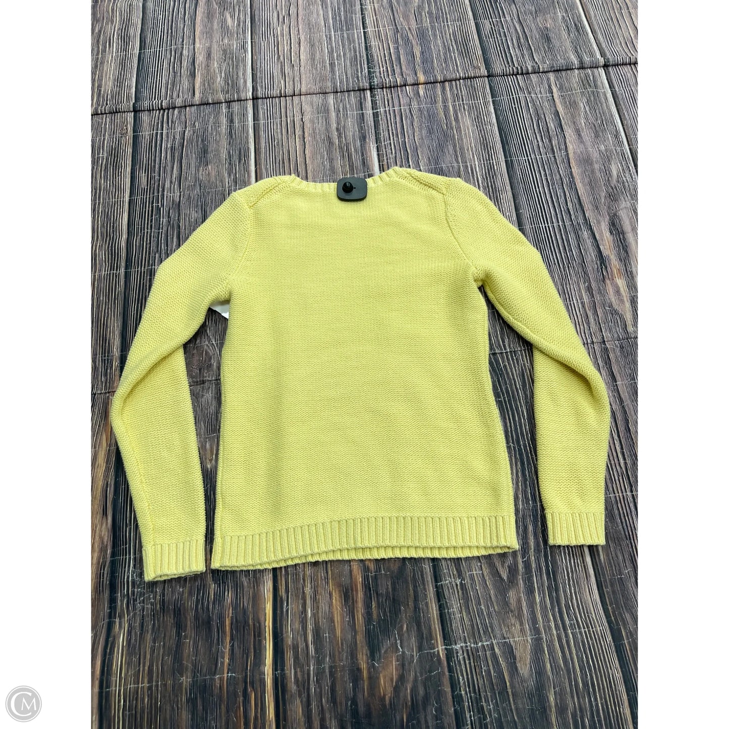 Sweater By Talbots In Yellow, Size: Xs