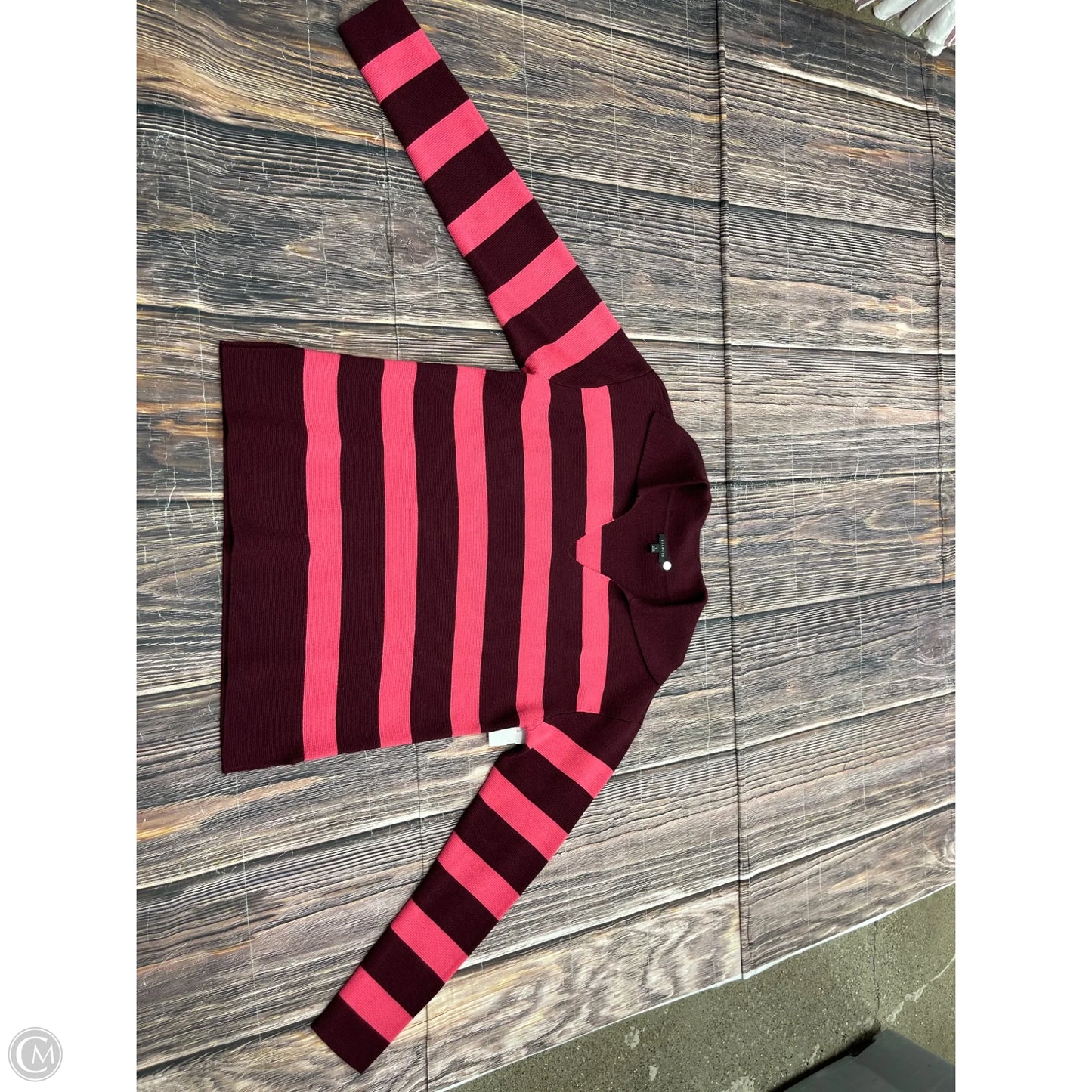 Sweater By Talbots In Red, Size: S