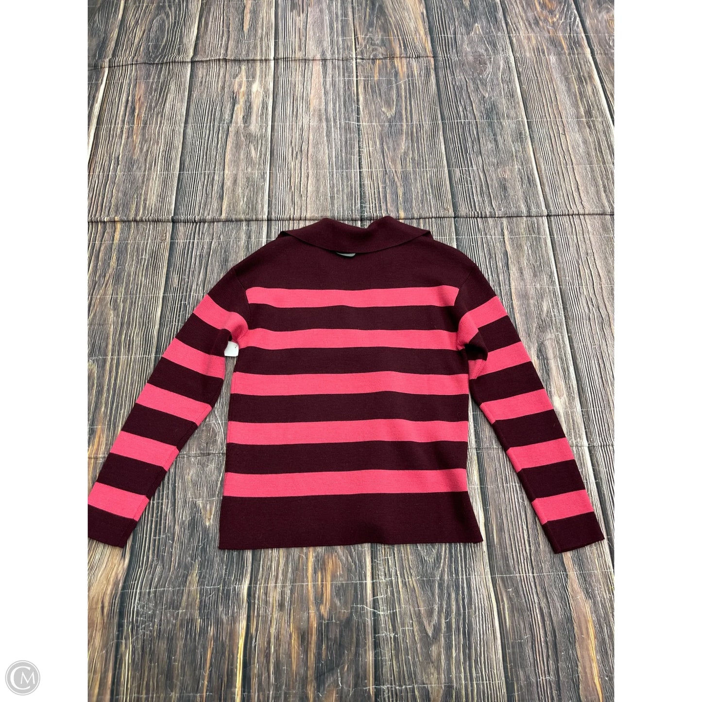 Sweater By Talbots In Red, Size: S