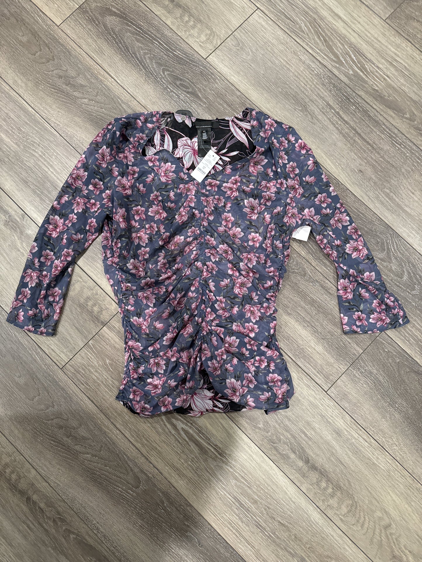 Top Long Sleeve By White House Black Market Size: Xl