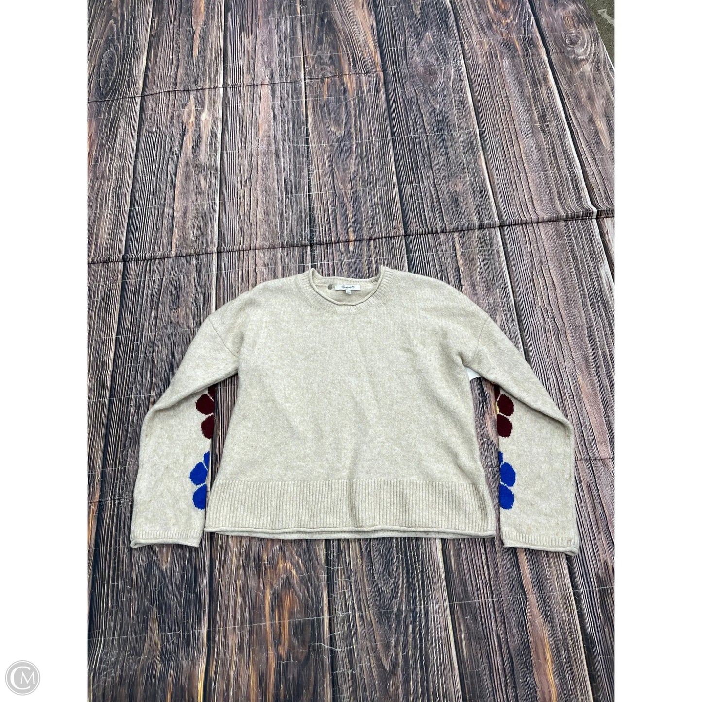 Sweater By Madewell In Tan, Size: Xs