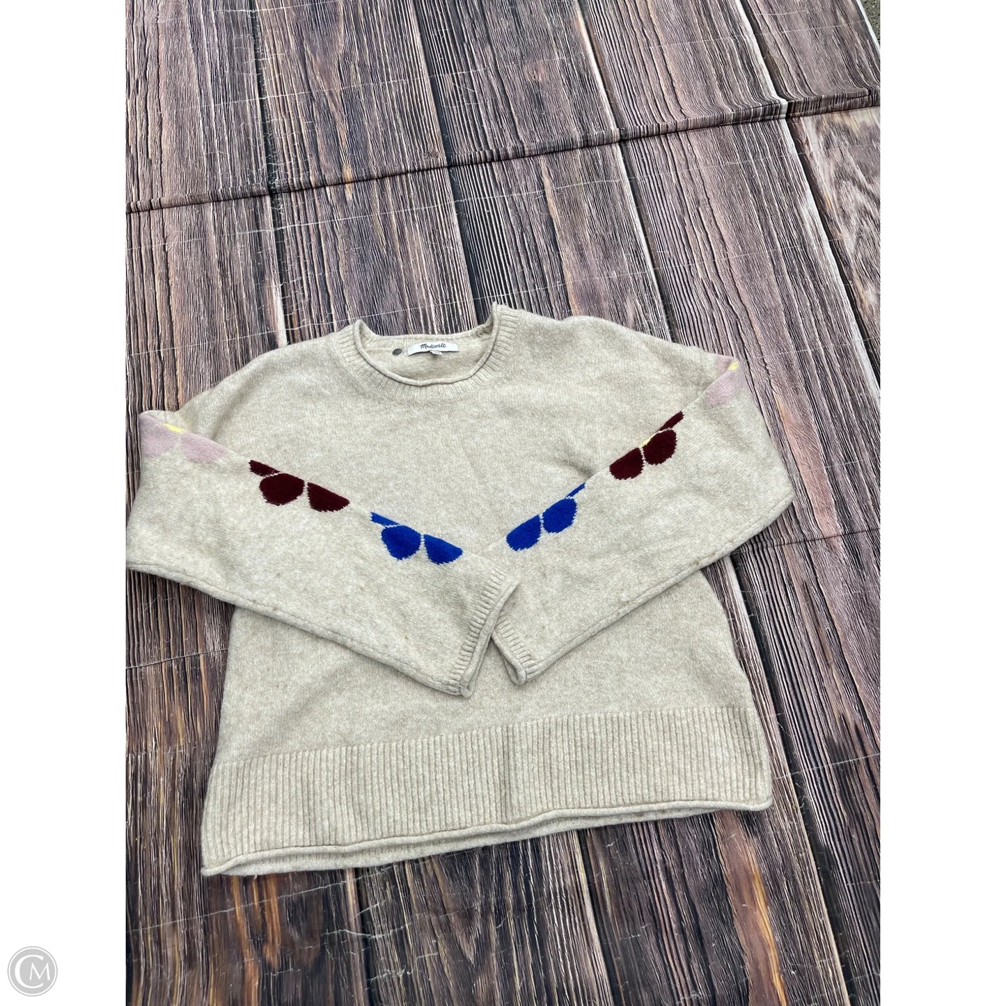 Sweater By Madewell In Tan, Size: Xs