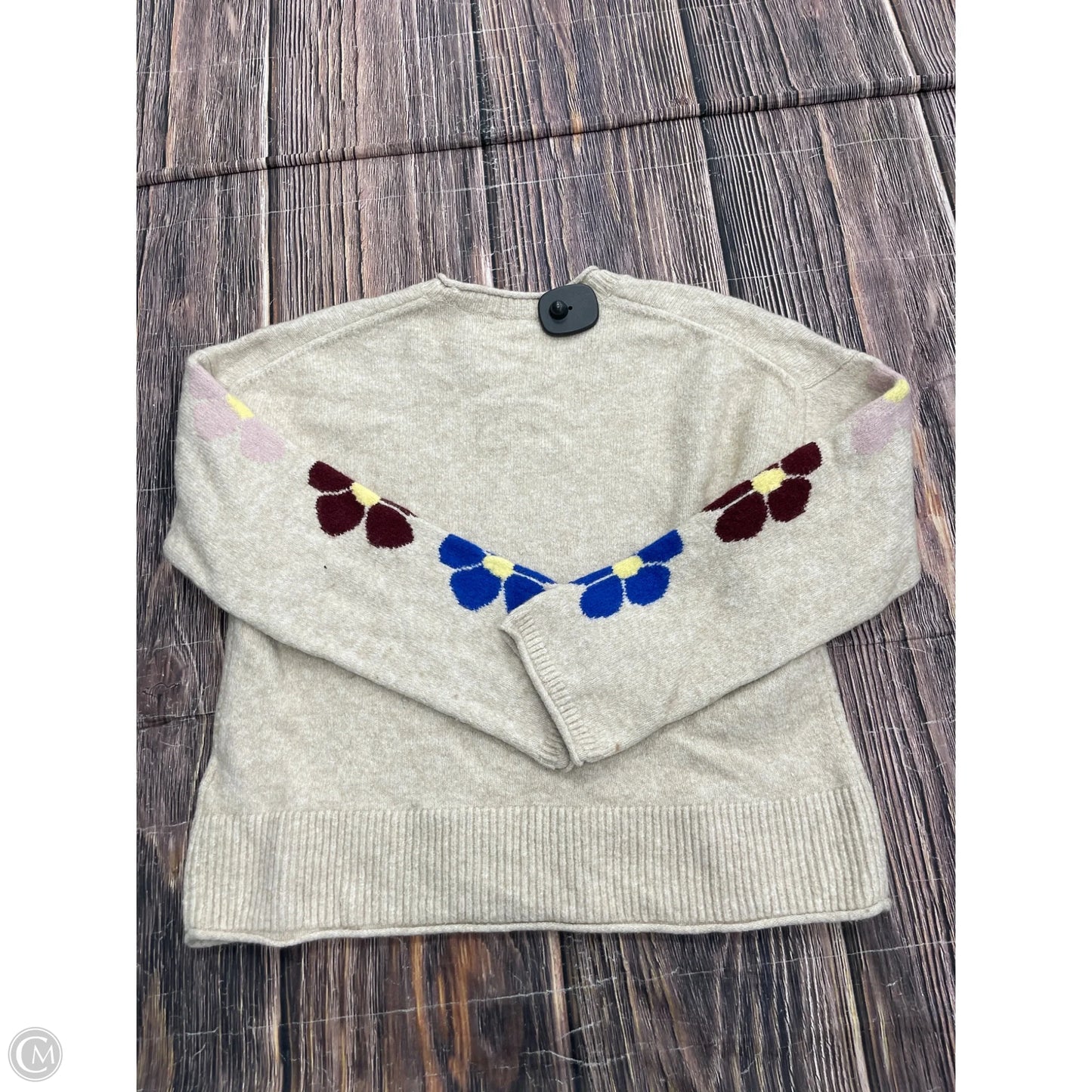 Sweater By Madewell In Tan, Size: Xs