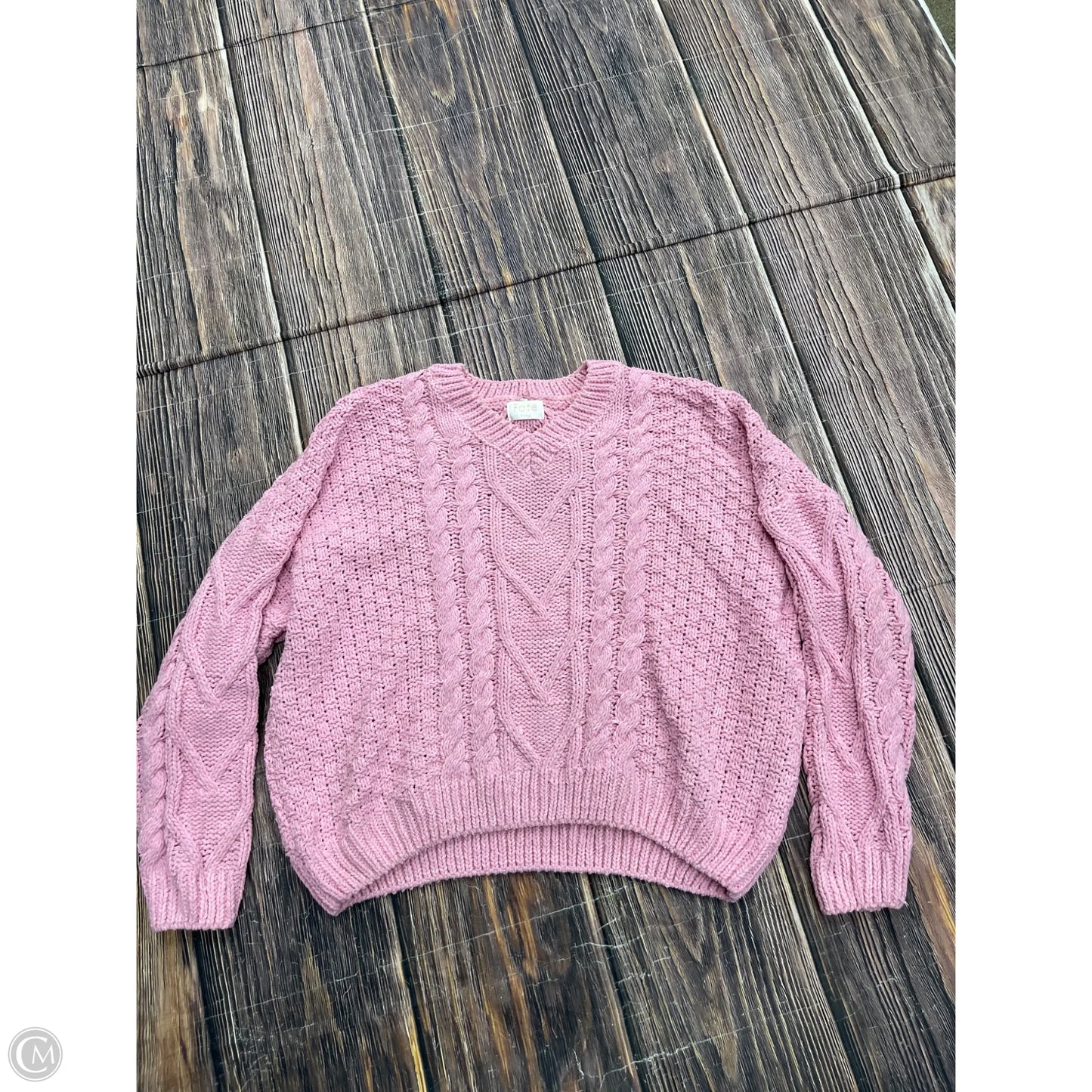Sweater By Fate In Pink, Size: S