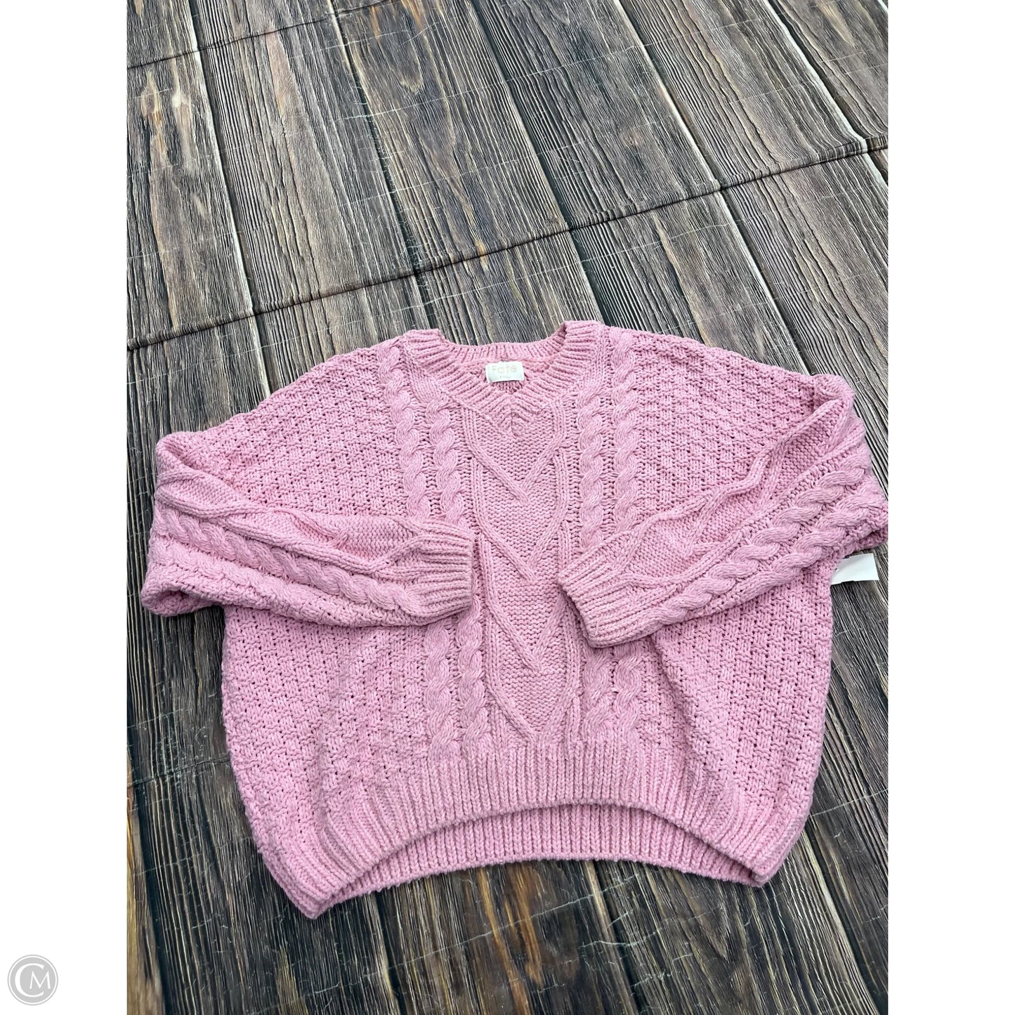 Sweater By Fate In Pink, Size: S