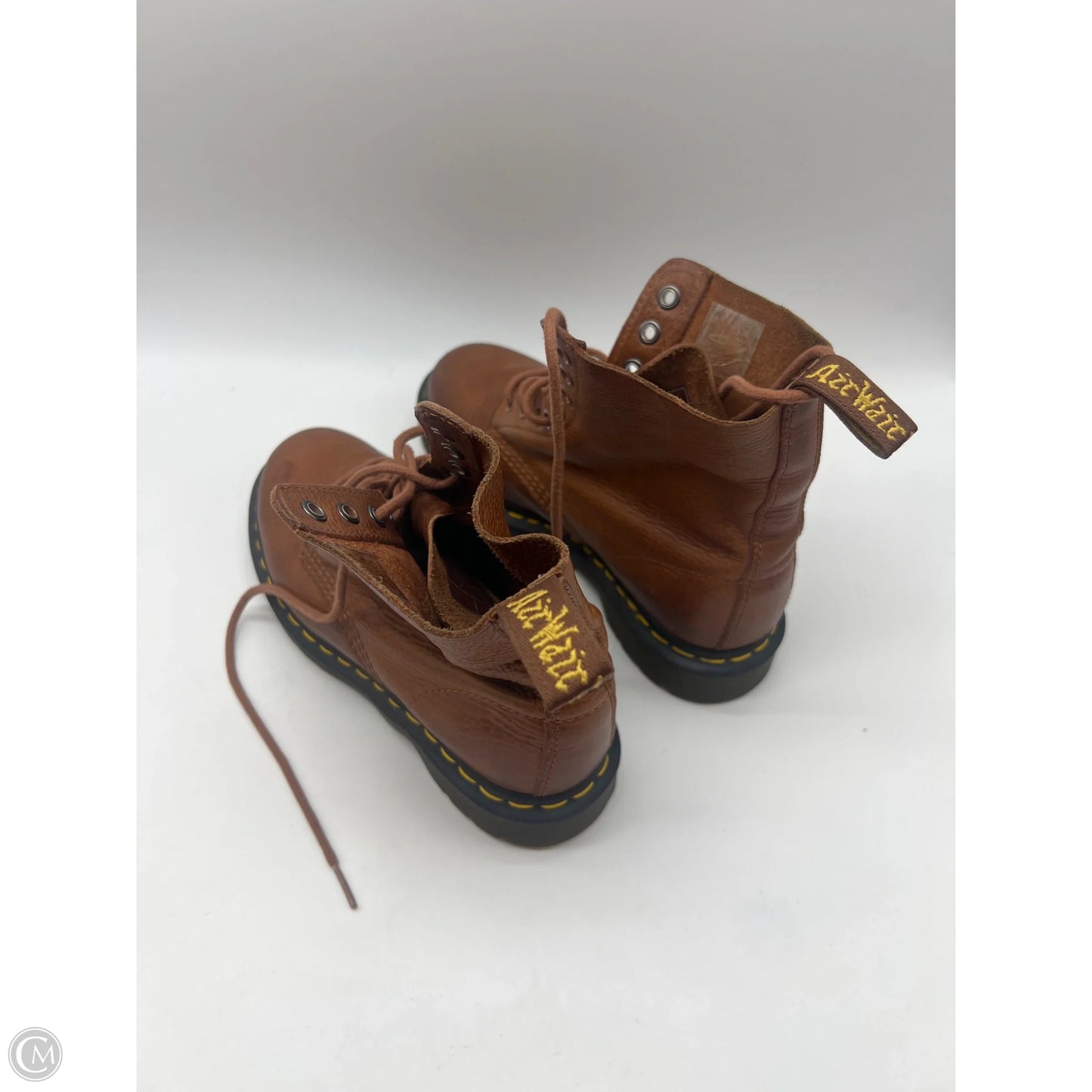 Boots Ankle Flats By Dr Martens In Brown, Size: 6