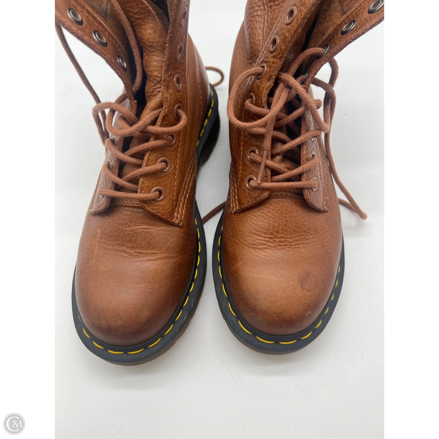 Boots Ankle Flats By Dr Martens In Brown, Size: 6