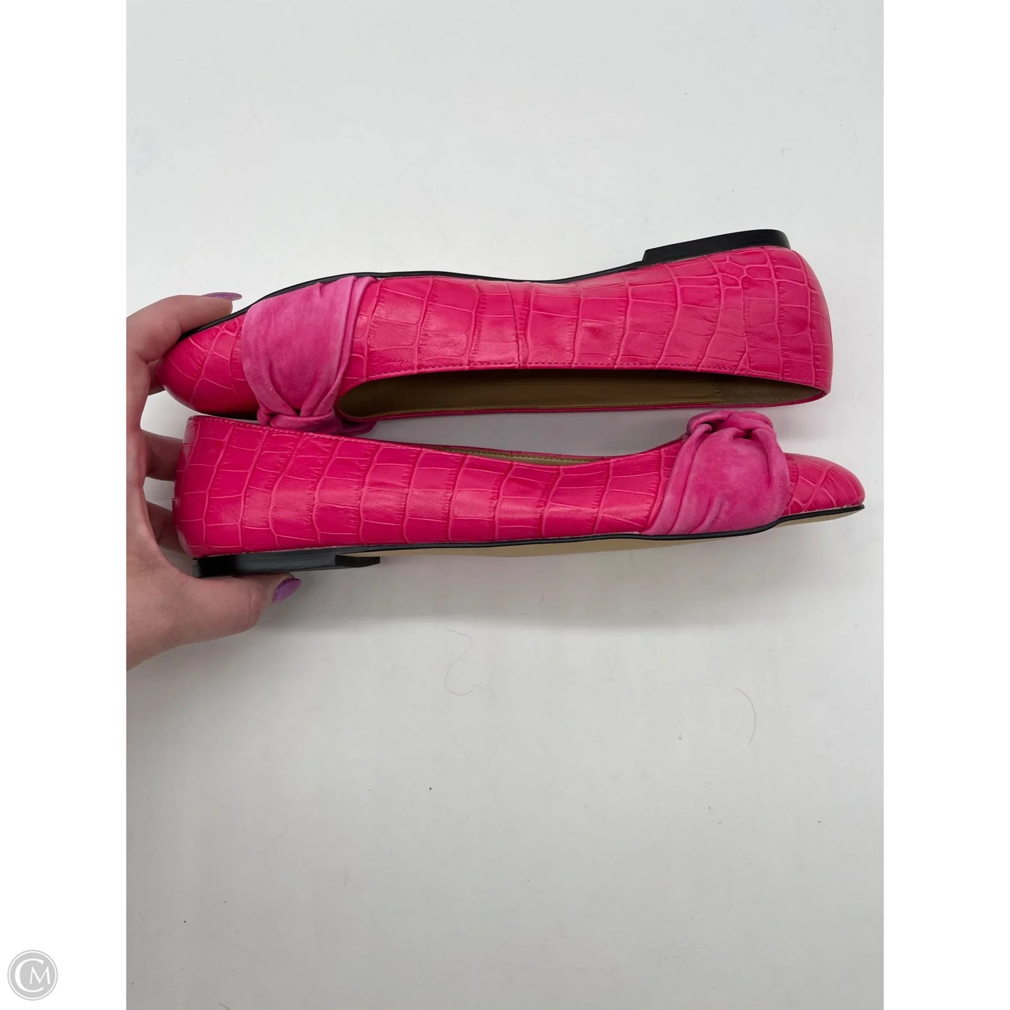 Shoes Flats By Talbots In Pink, Size: 9.5