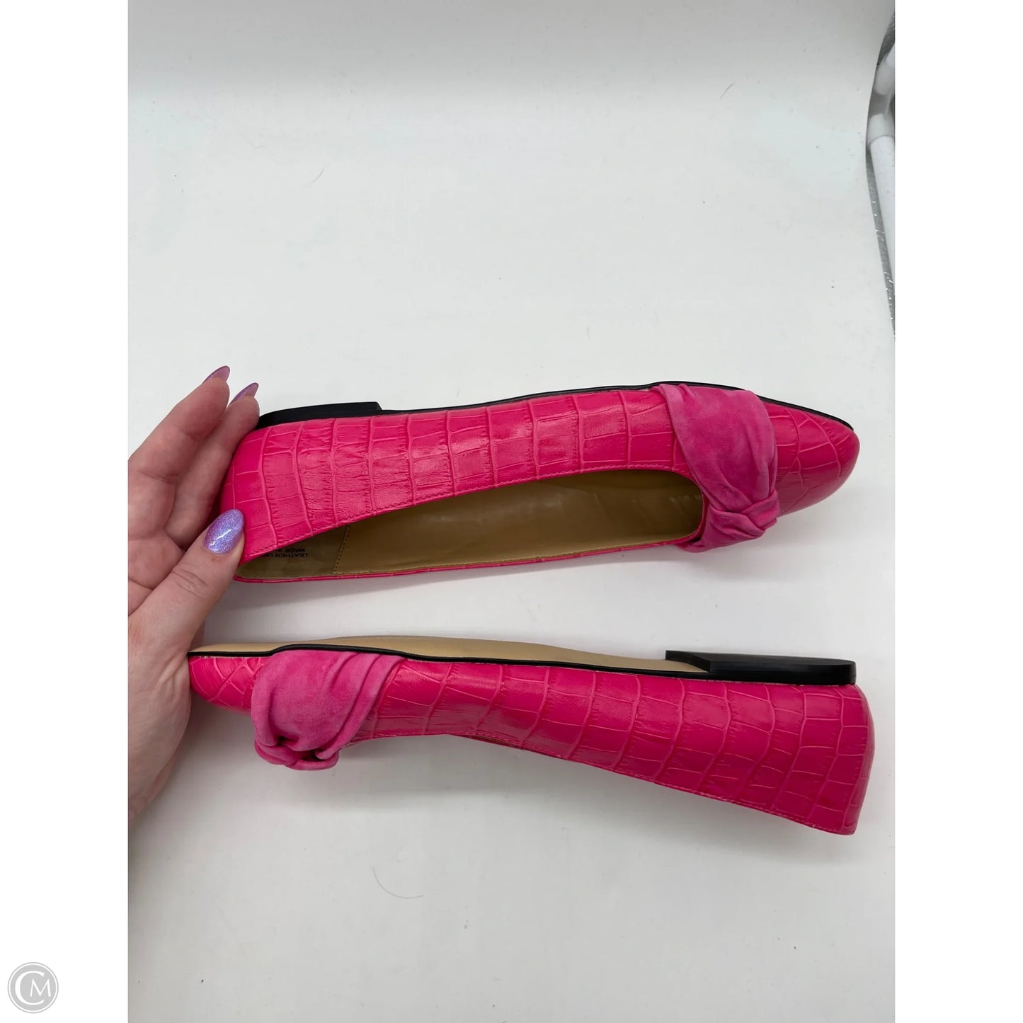 Shoes Flats By Talbots In Pink, Size: 9.5