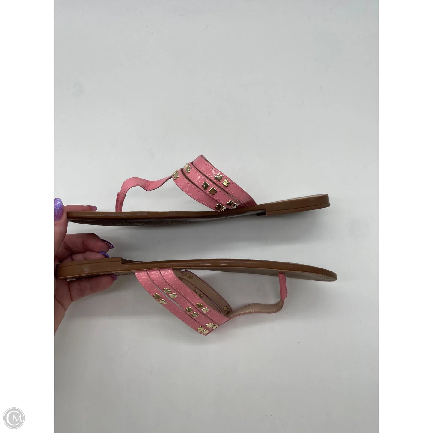 Sandals Designer By Kate Spade In Pink, Size: 10