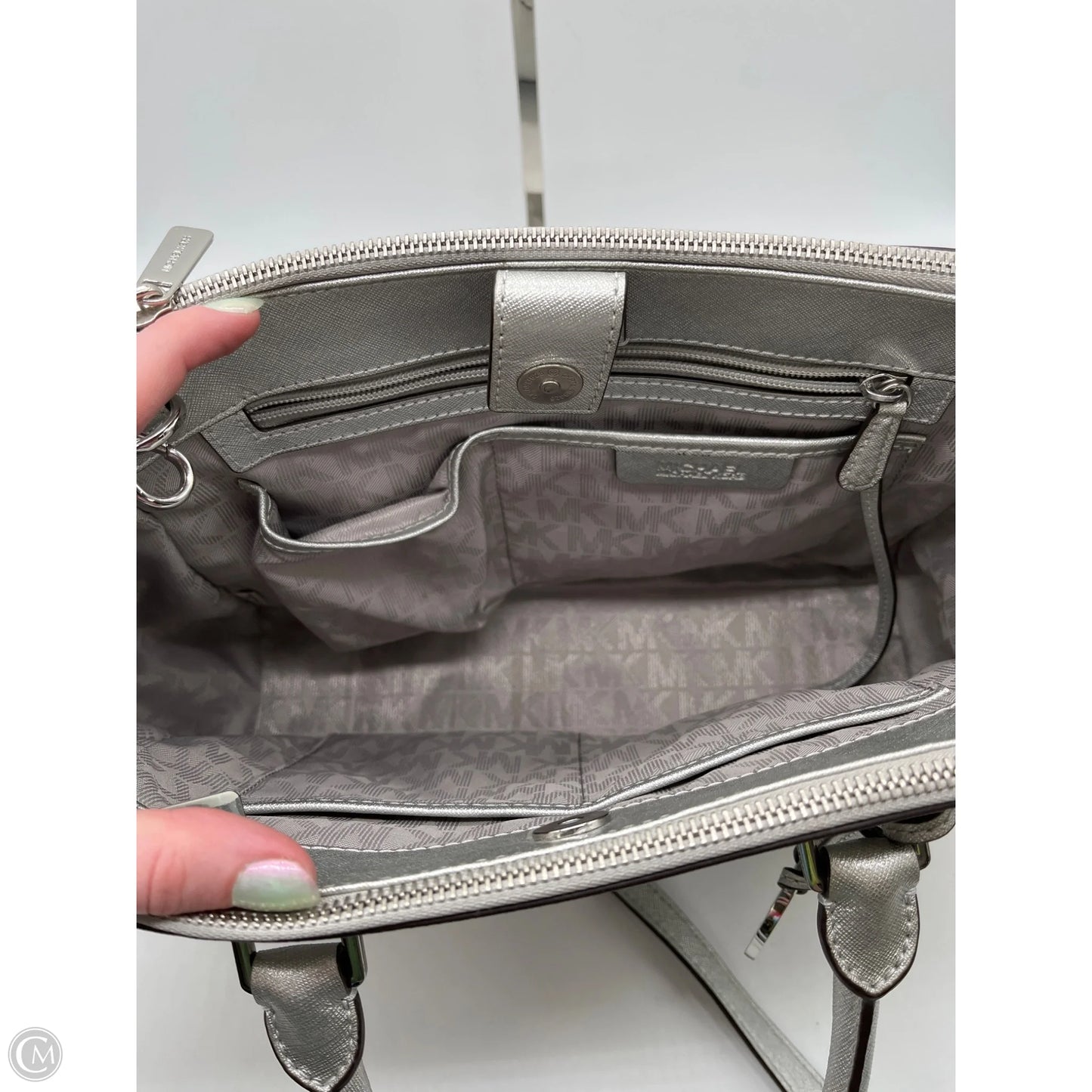 Crossbody Designer By Michael Kors, Size: Medium