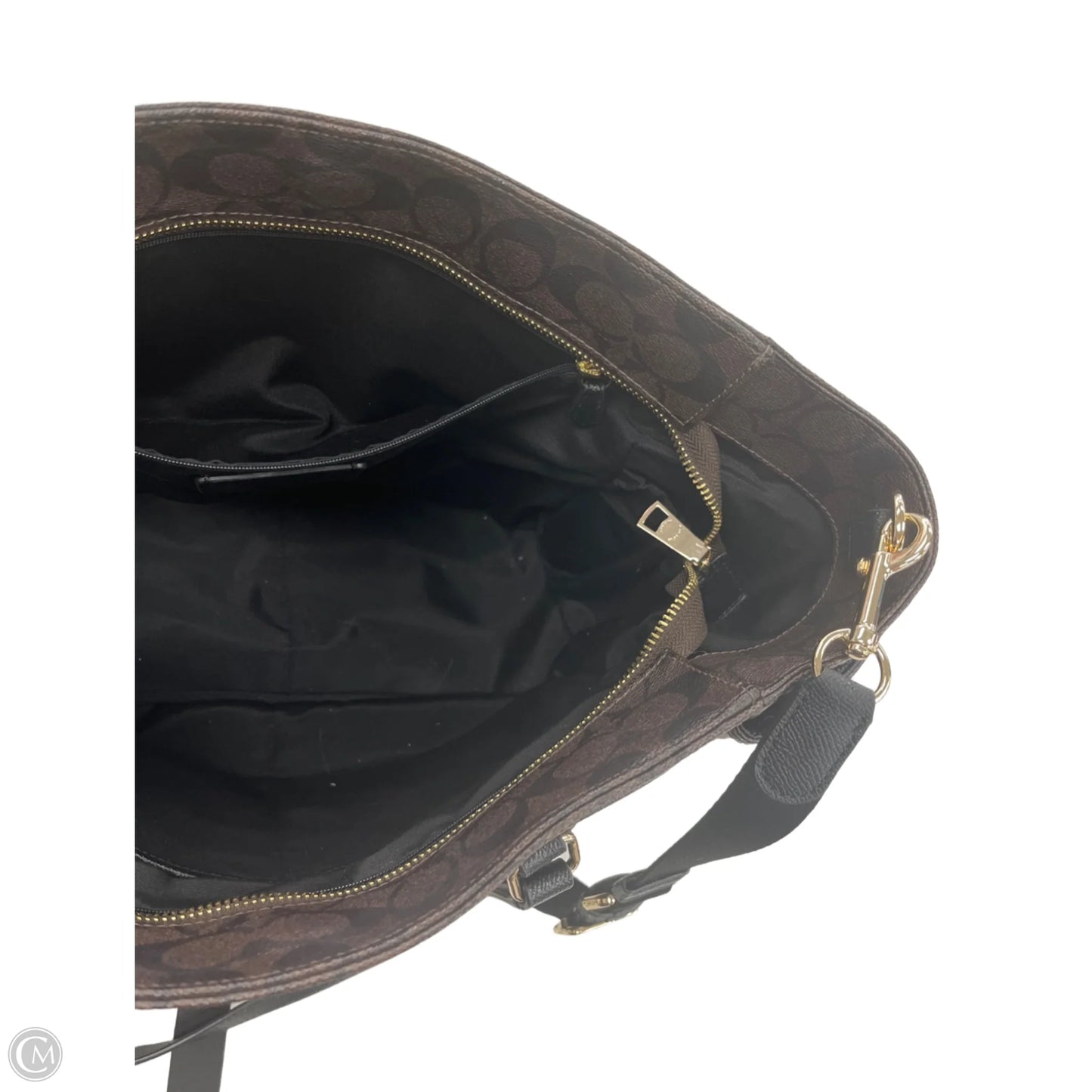 Diaper Bag Designer By Coach, Size: Large