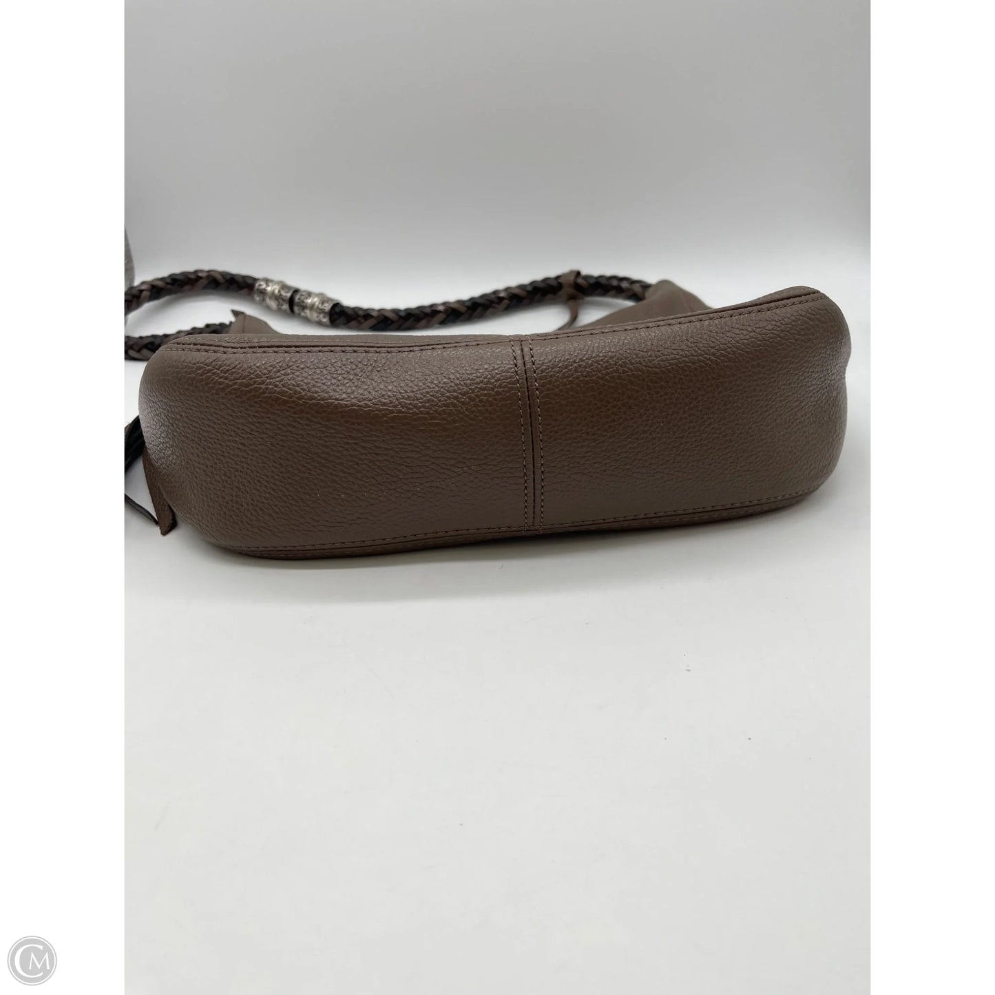Handbag Leather By Brighton, Size: Medium