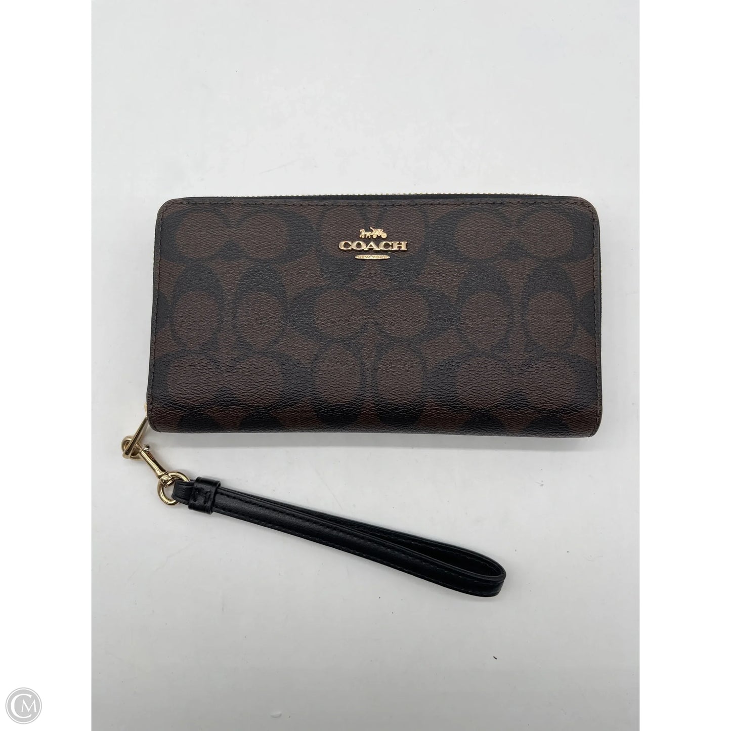 Wristlet Designer By Coach, Size: Large