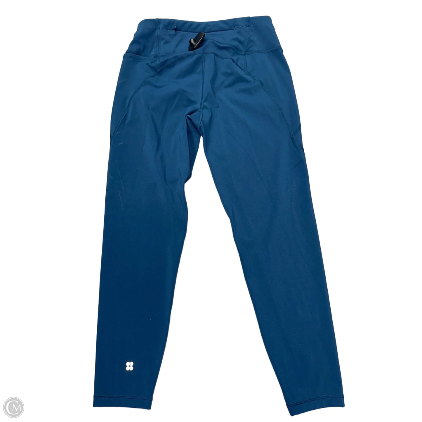 Athletic Leggings By Sweaty Betty In Blue, Size: 8