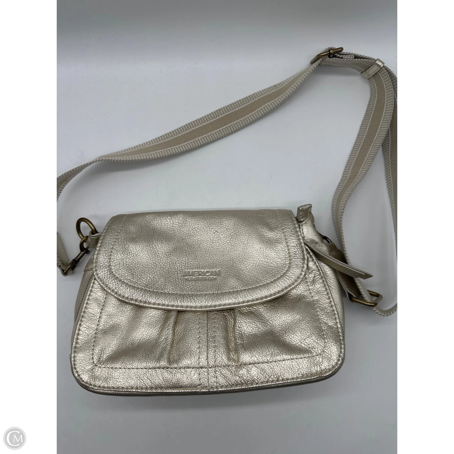 Crossbody Leather By Cmb, Size: Small