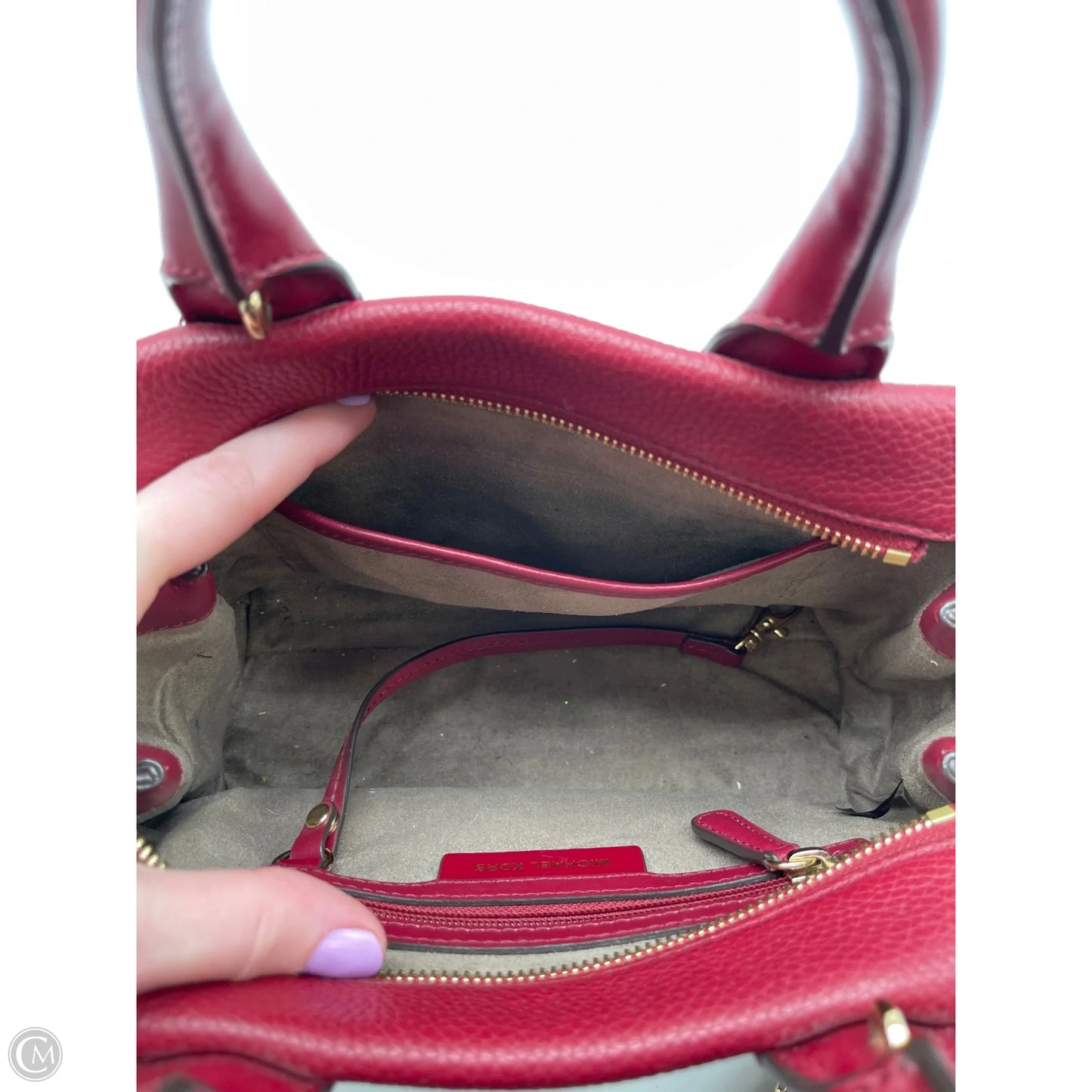 Crossbody Designer By Michael Kors, Size: Small