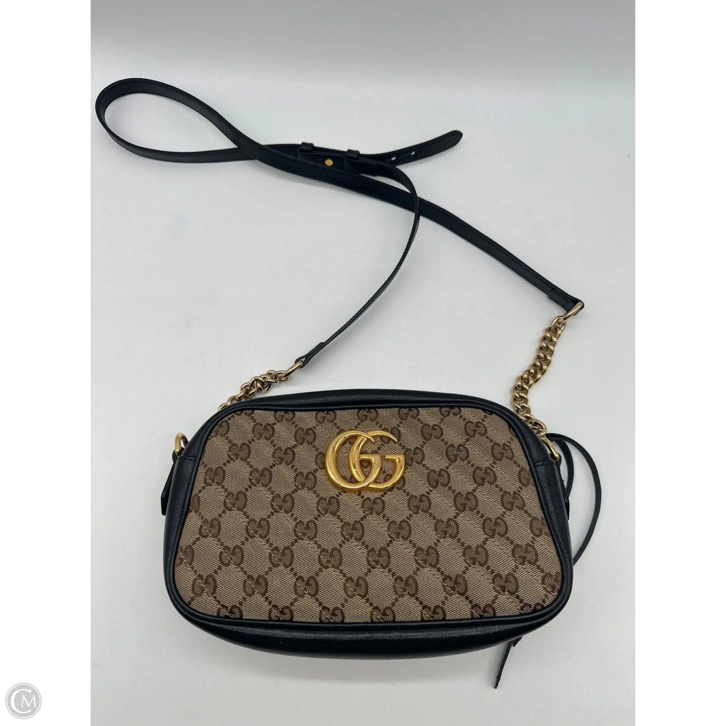 Crossbody Luxury Designer By Gucci, Size: Small
