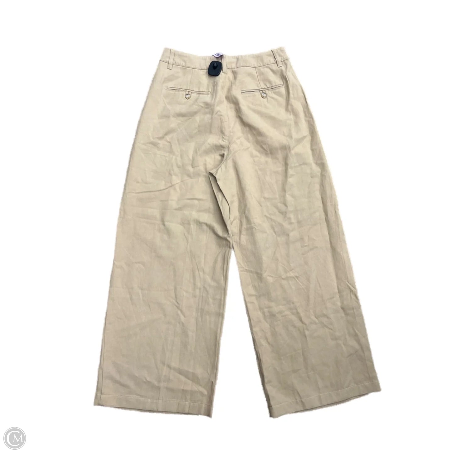 Pants Wide Leg By Madewell In Tan, Size: 8