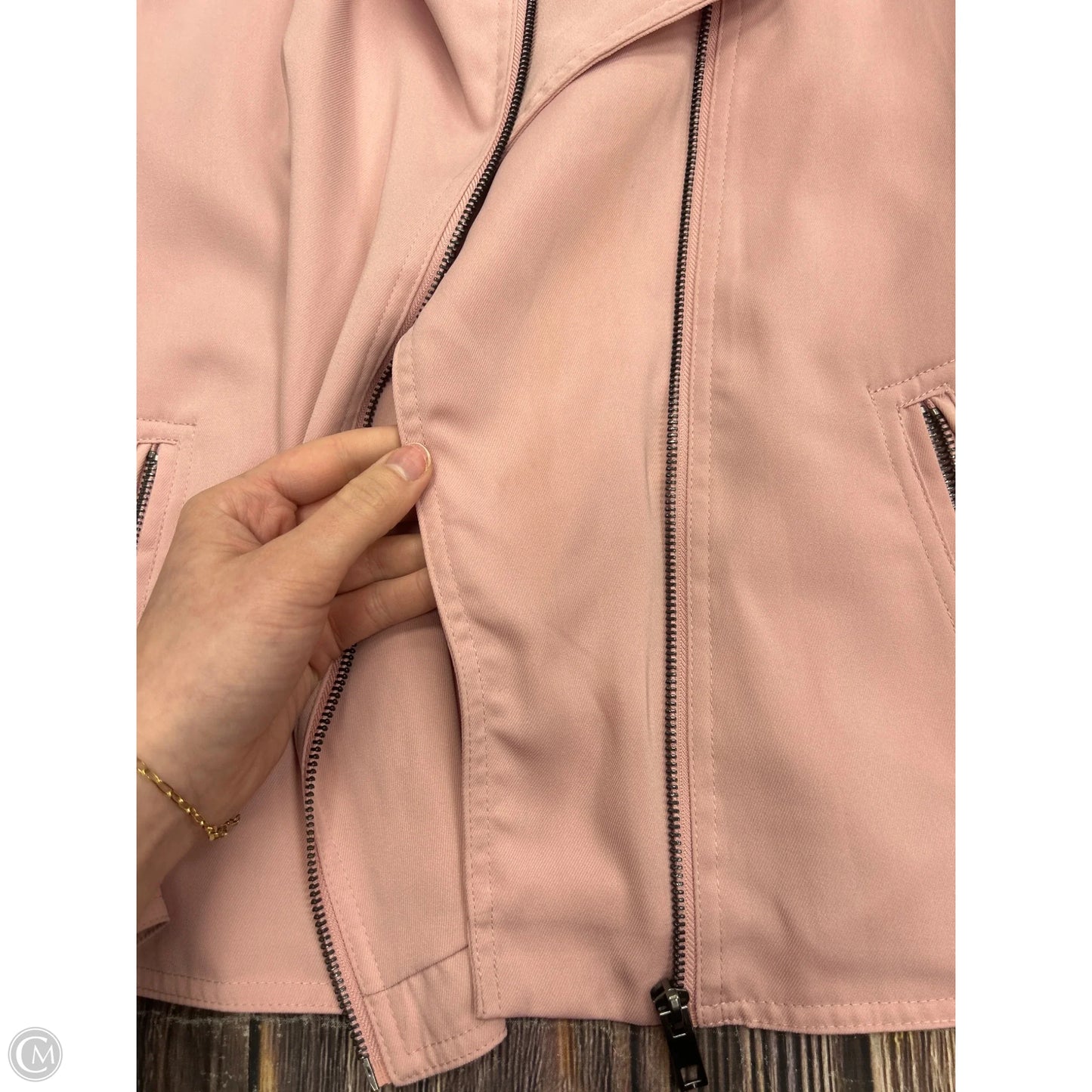 Jacket Other By Who What Wear In Pink, Size: M