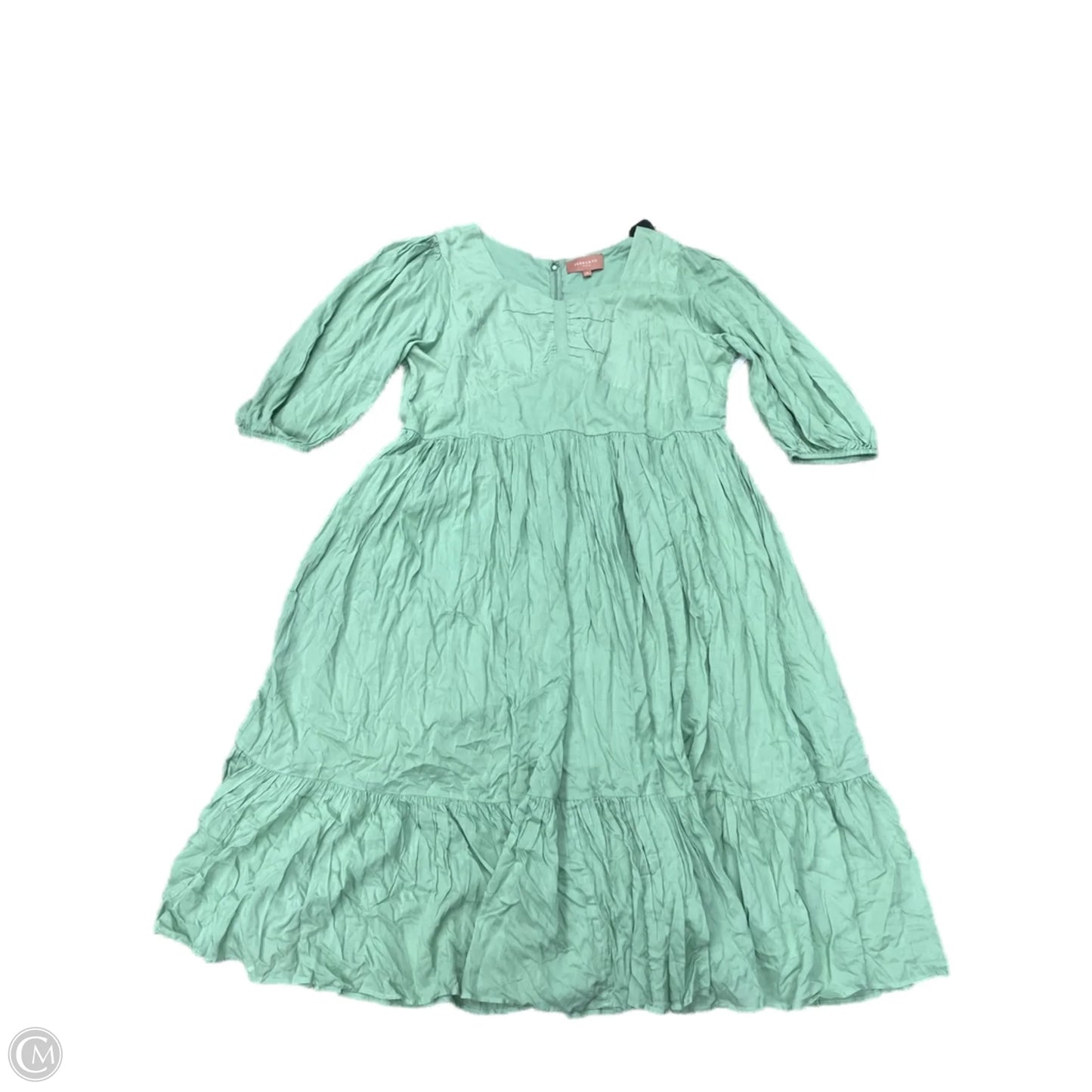 Dress Casual Maxi By Clothes Mentor In Green, Size: 3x