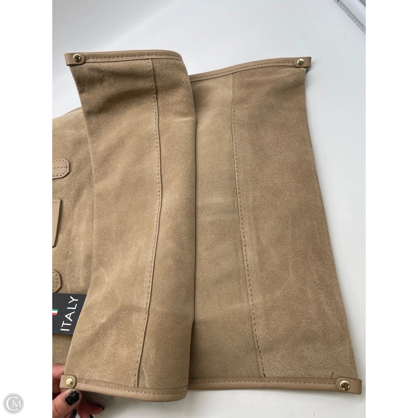 Crossbody Leather By Cmb, Size: Large