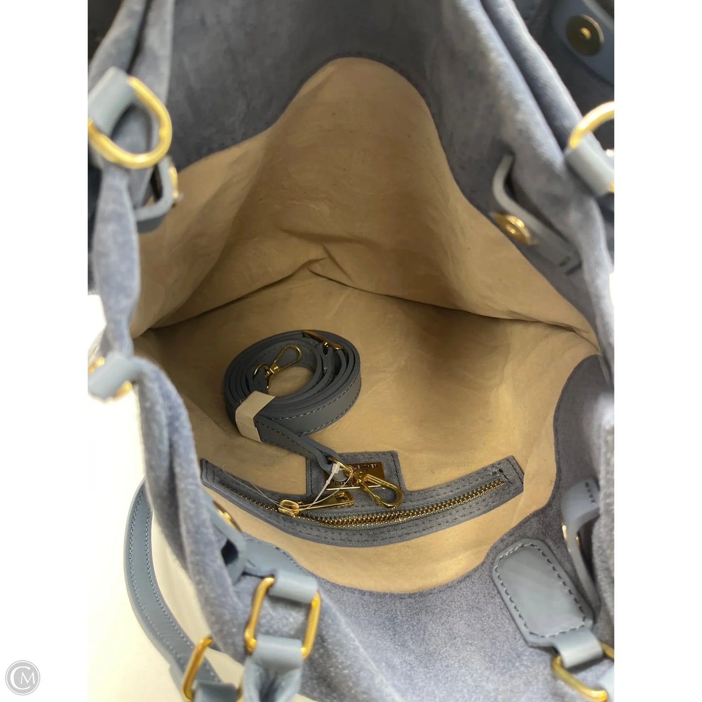 Crossbody Leather By Cmb, Size: Large