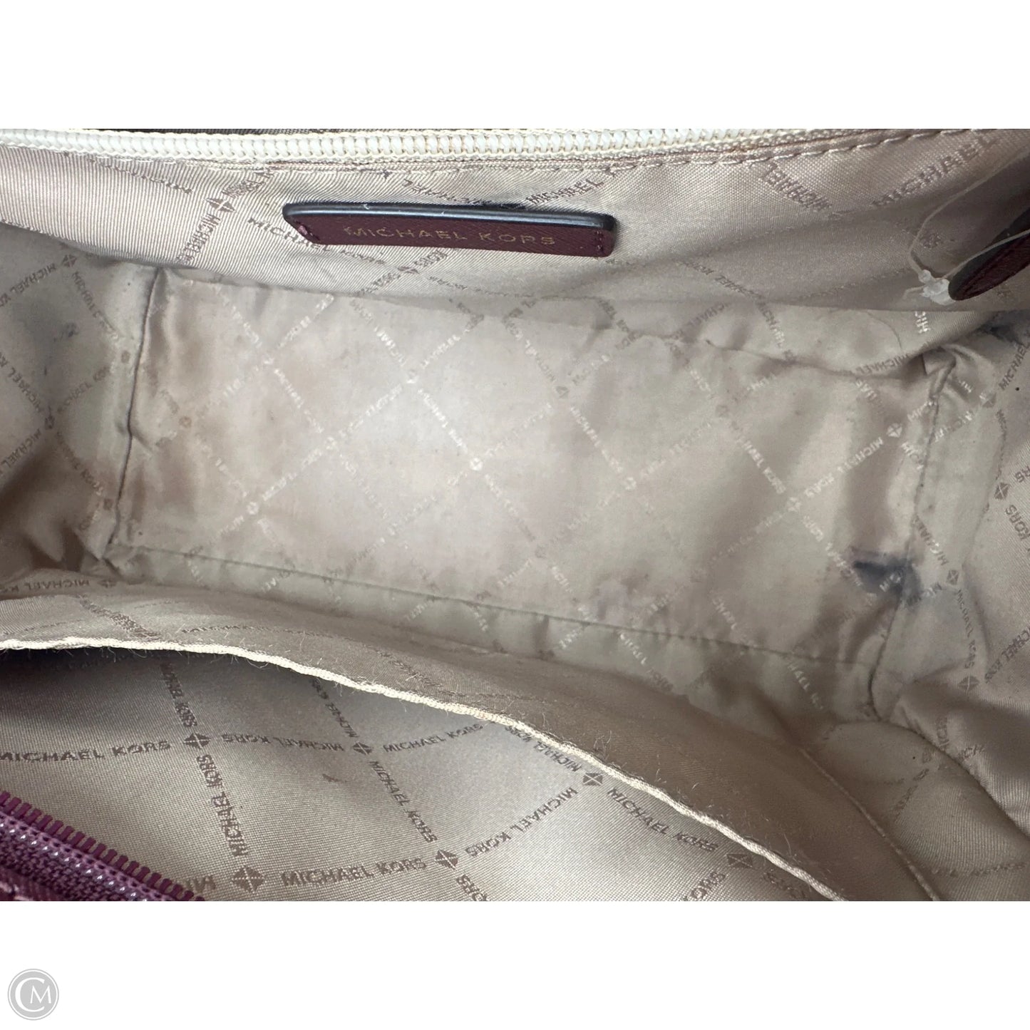 Crossbody Designer By Michael Kors, Size: Medium