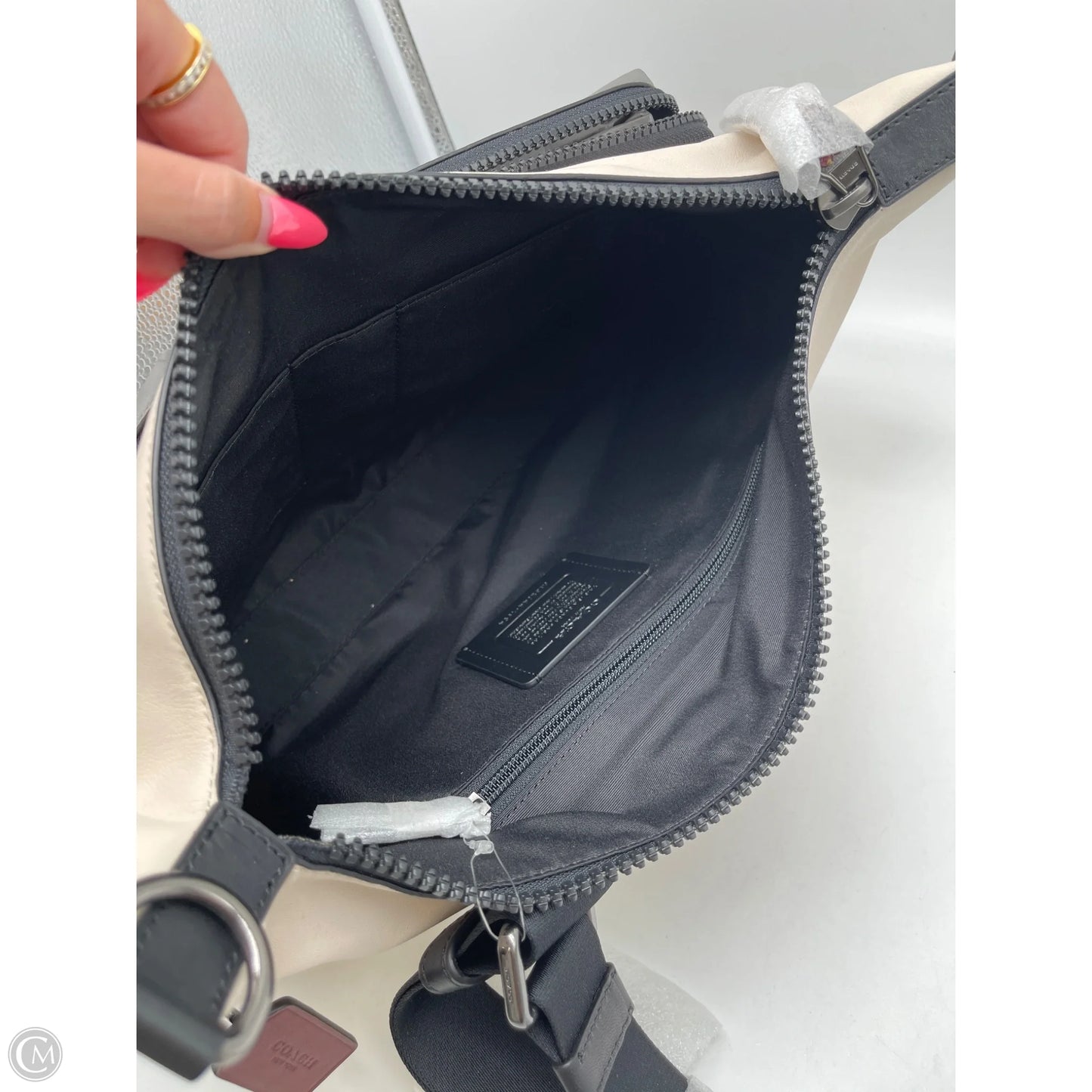 Crossbody Designer By Coach, Size: Medium
