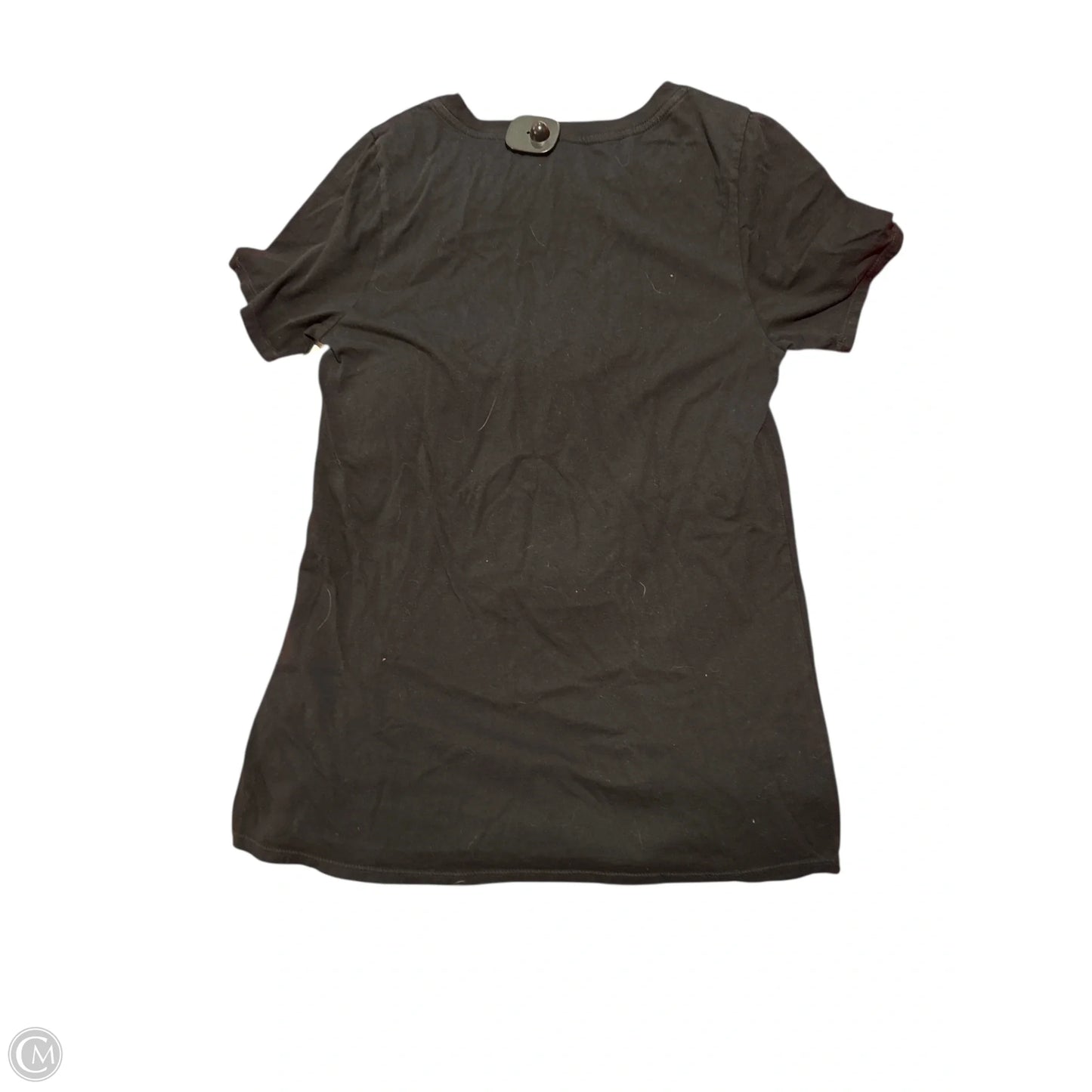 Top Short Sleeve Basic By Clothes Mentor In Black, Size: S