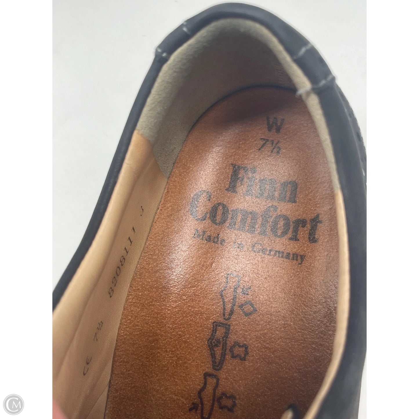 Shoes Flats By Finn Comfort In Black, Size: 9