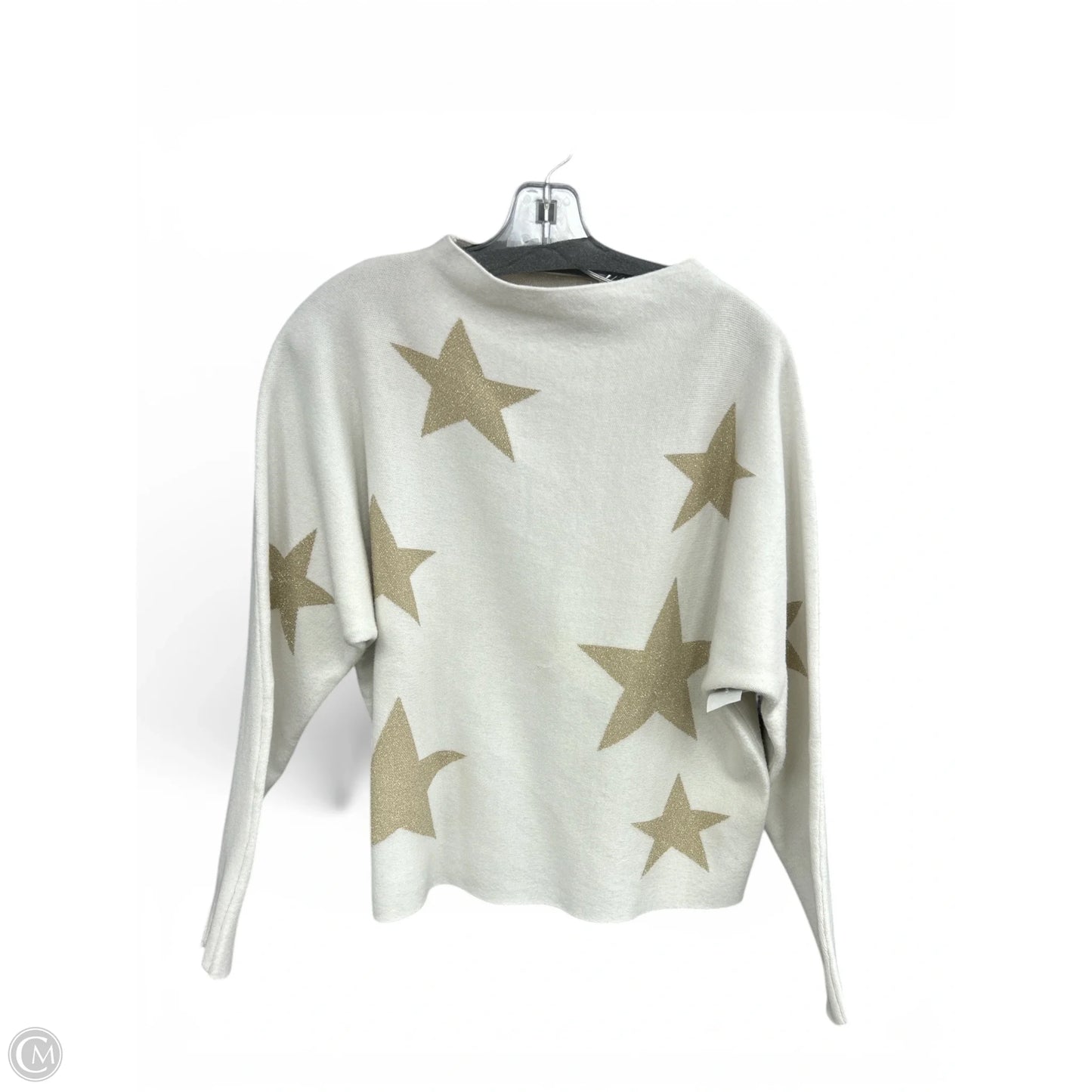 Sweater By Sioni In White, Size: Xl