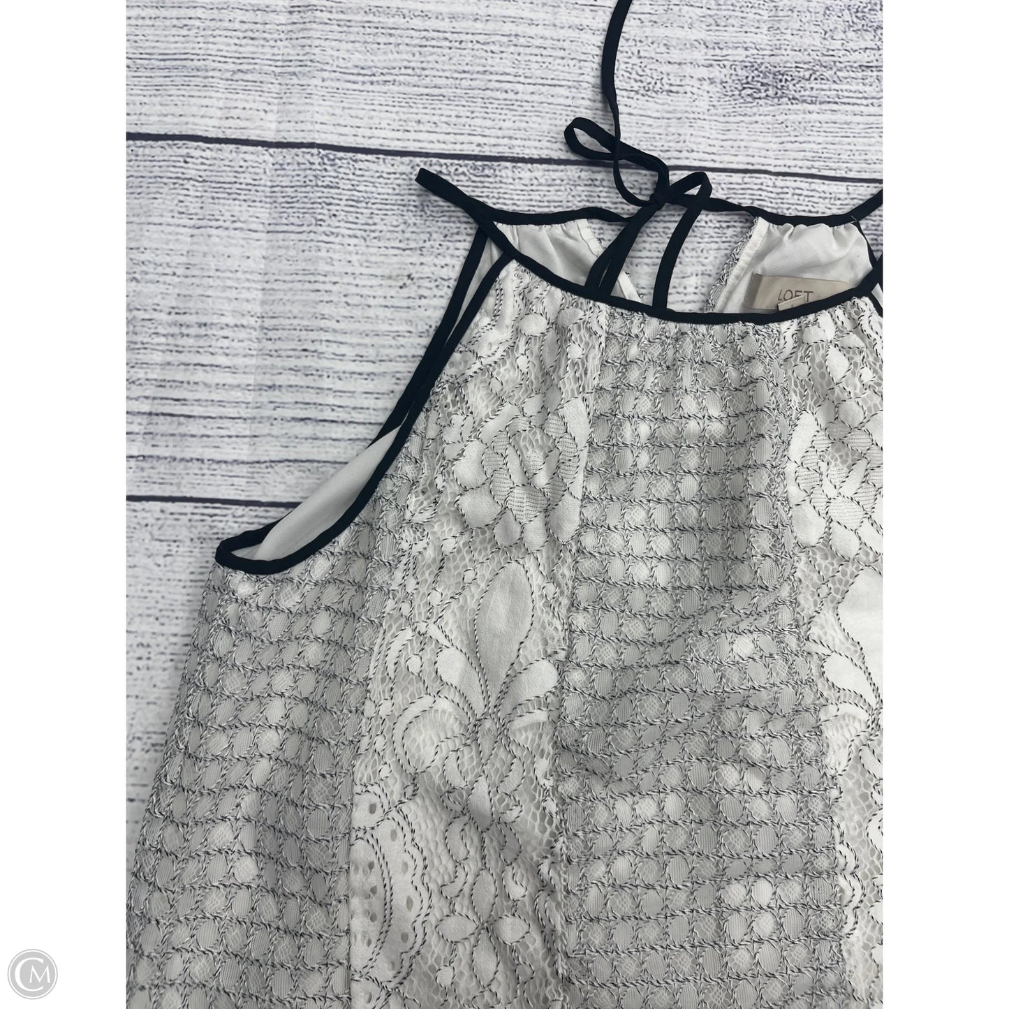Tank Top By Loft In White, Size: S