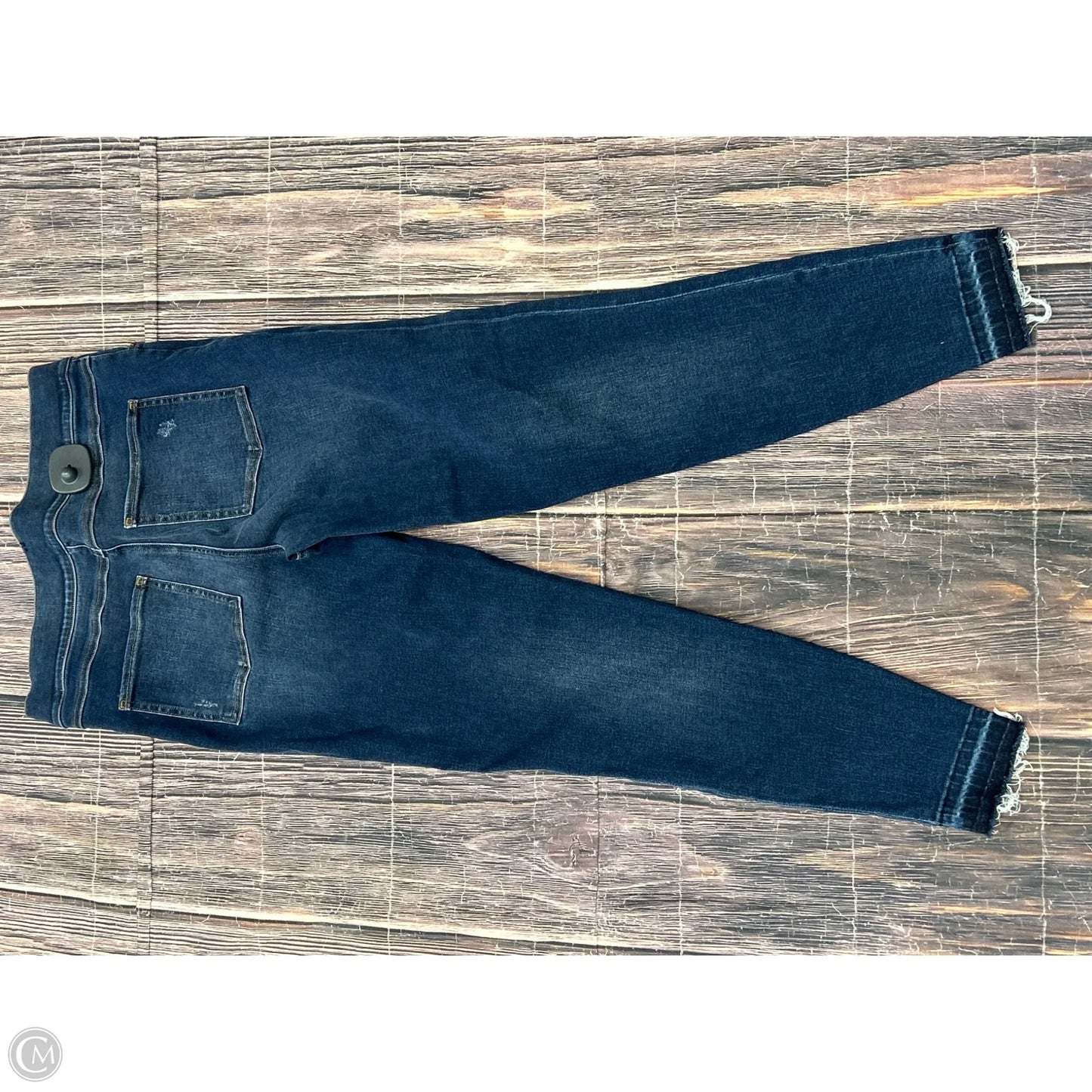 Jeans Jeggings By Spanx In Blue Denim, Size: L
