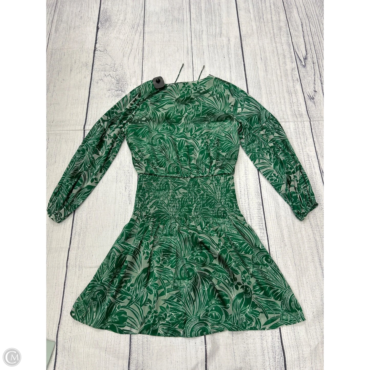 Dress Casual Short By White House Black Market In Green, Size: Xsp