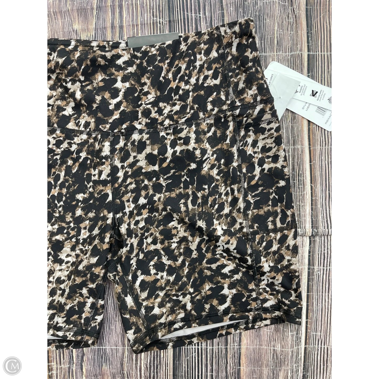 Athletic Shorts By Rbx In Animal Print, Size: 1x