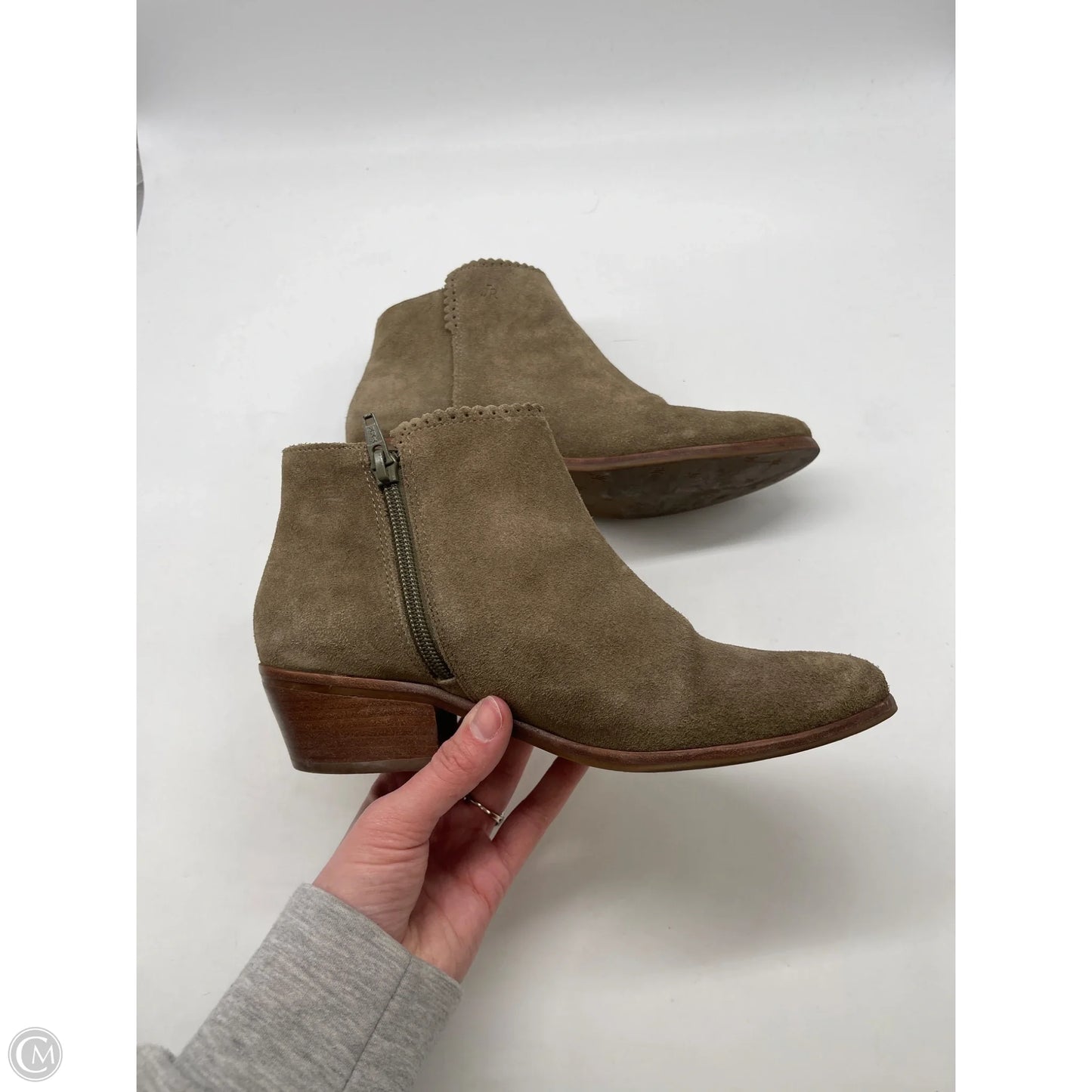 Boots Ankle Heels By Jack Rogers In Green, Size: 7